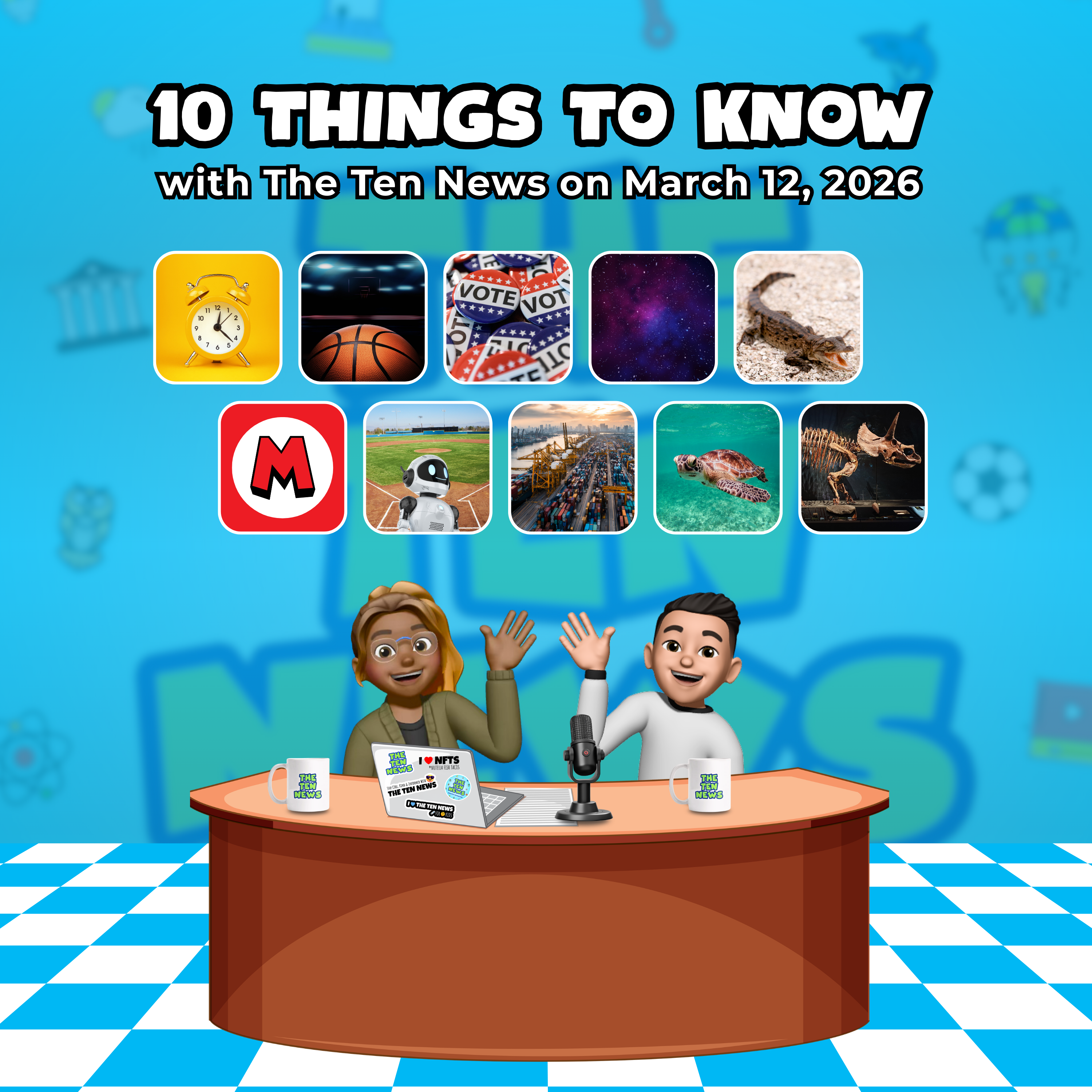 MAR10 Day, Primary Elections, and a Turtle Named Porkchop?