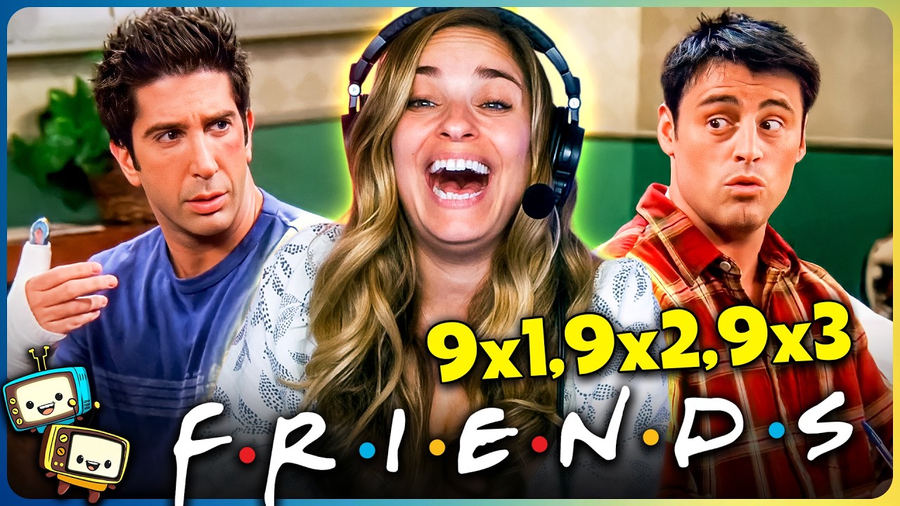 FRIENDS (2002) Season 9 Episodes 9x1, 9x2 & 9x3 Reaction! | First Time Watch! episode artwork