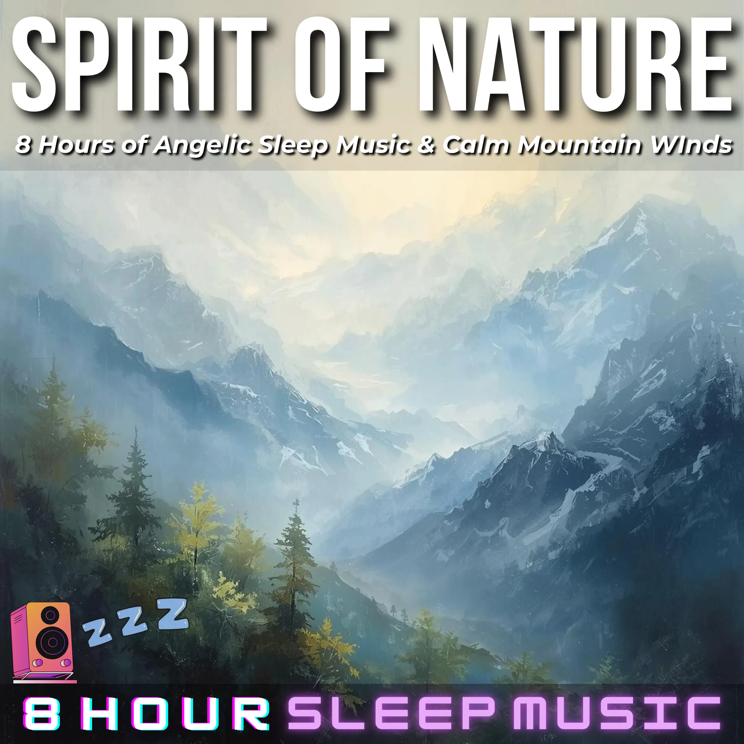 πΏ Spirit of Nature | 8 Hours of Angelic Vocal Sleep Music & Calm Mountain Winds for Deep Healing Relaxation ποΈ episode artwork