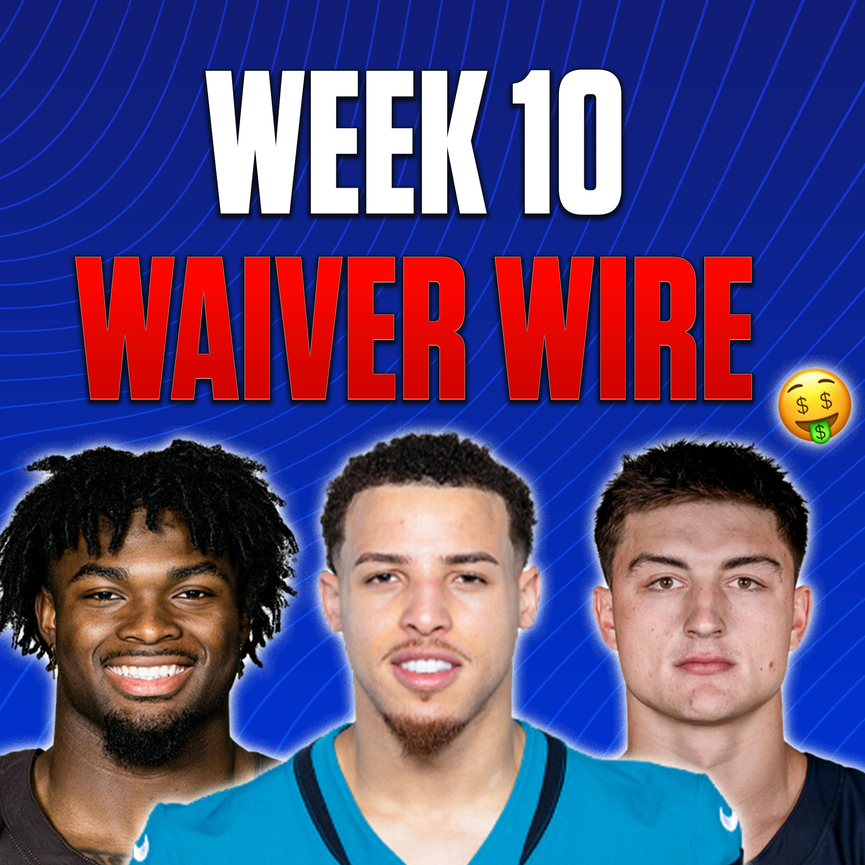 Waiver Wire: Parker Washington, Great TE Options, Bucs Receivers and Best Stash Candidates (11/04 Fantasy Football Podcast)