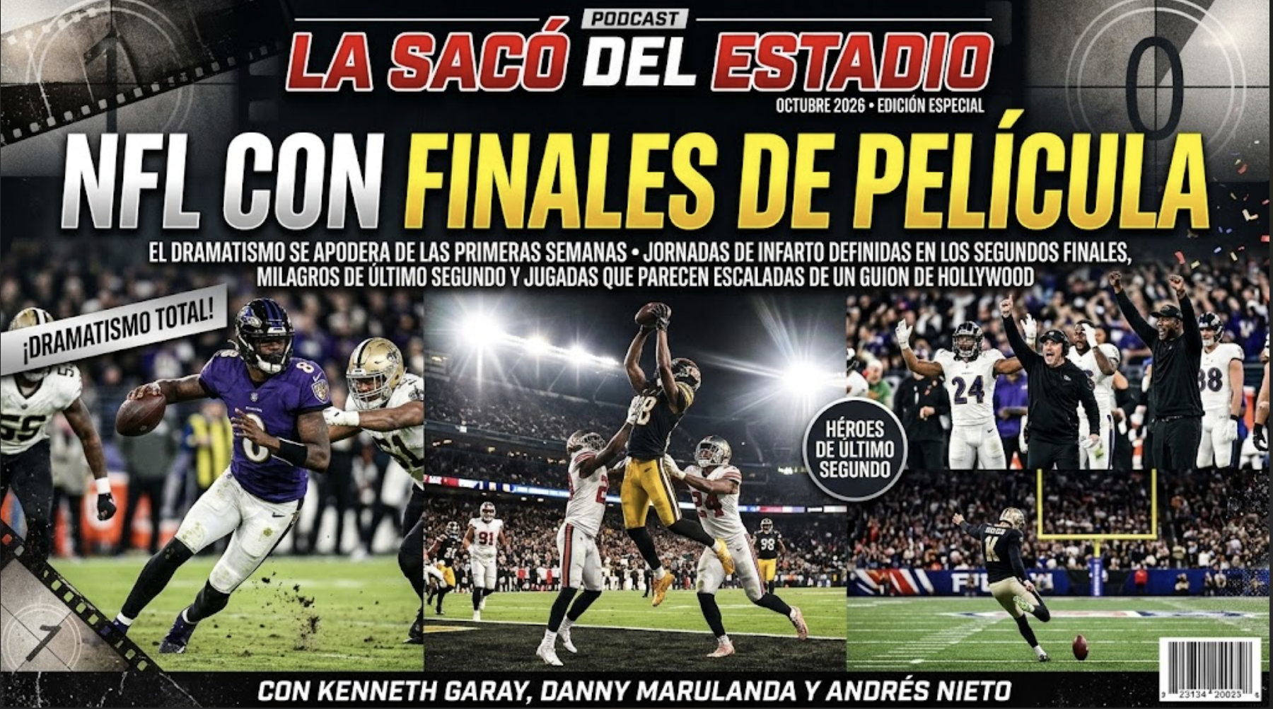Portada de La Sacó del Estadio