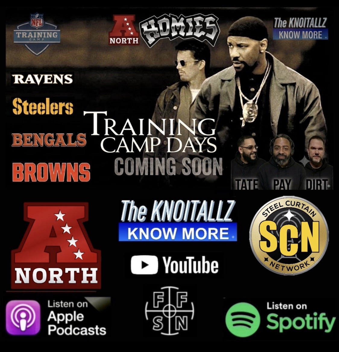 The Homies: Training Camp Investigations AFC North Rap Sheets Preview