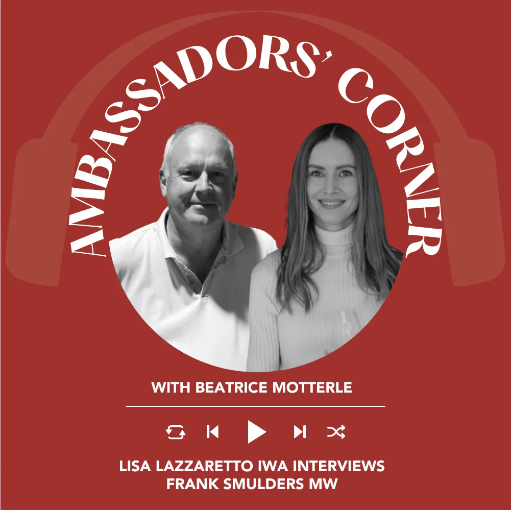Ep. 2757 Wine Education and Business with Frank Smulders MW & Lisa Lazzaretto IWA | Clubhouse Ambassadors' Corner episode artwork