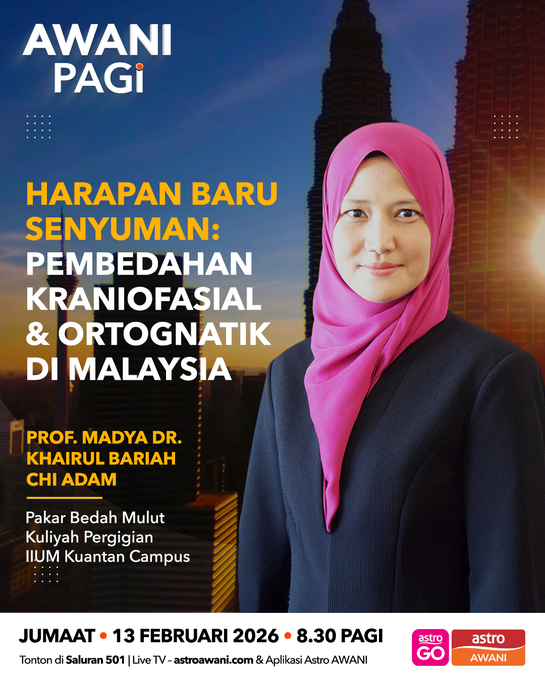 AWANI Pagi: Pembedahan kraniofasial & ortognatik di Malaysia