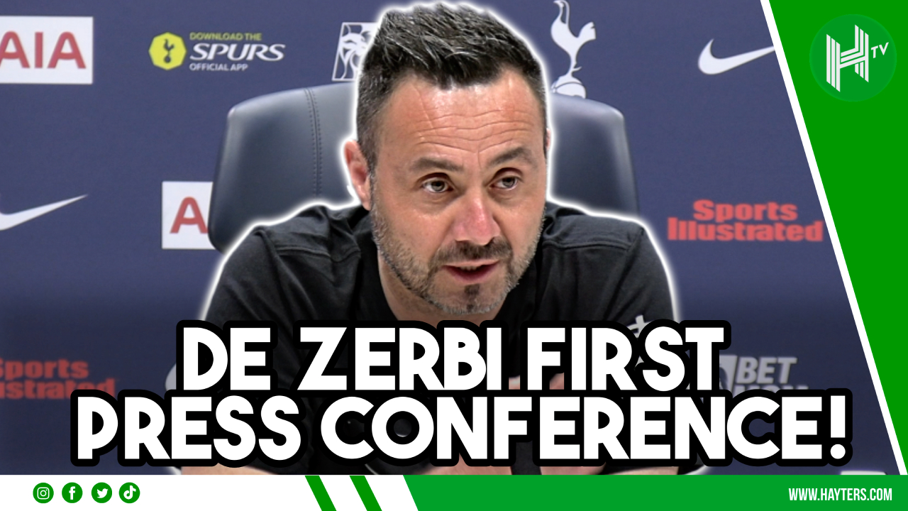 De Zerbi's FIRST Spurs presser: "I only want players who want to be here!" episode artwork
