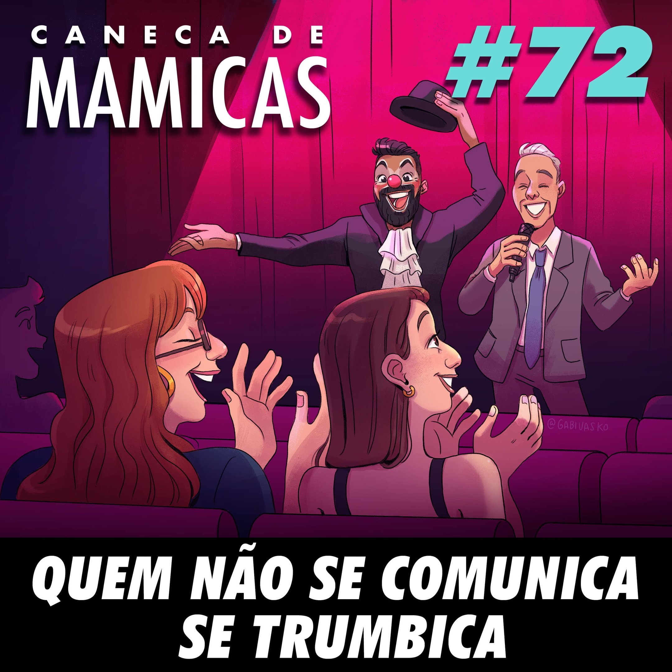 Caneca de Mamicas 72 - Quem não se comunica se trumbica episode artwork