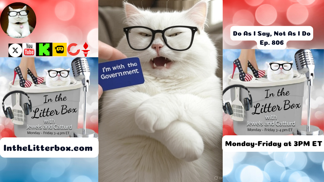 Do As I Say, Not As I Do | In the Litter Box w/ Jewels & Catturd – Ep. 806 – 5/20/2025