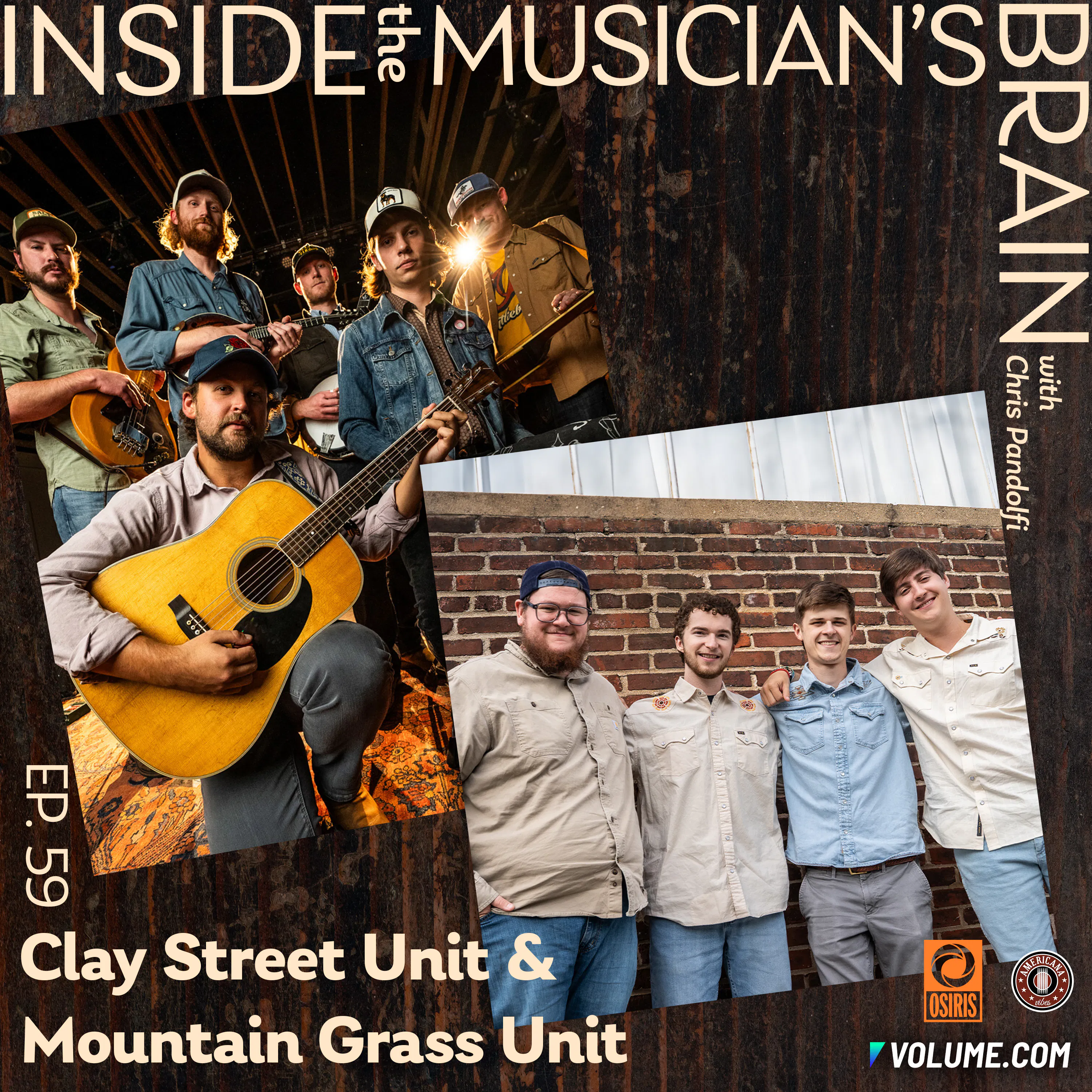 Episode 59: Clay Street Unit & Mountain Grass Unit, 'The acoustic up-and-comers.' episode artwork