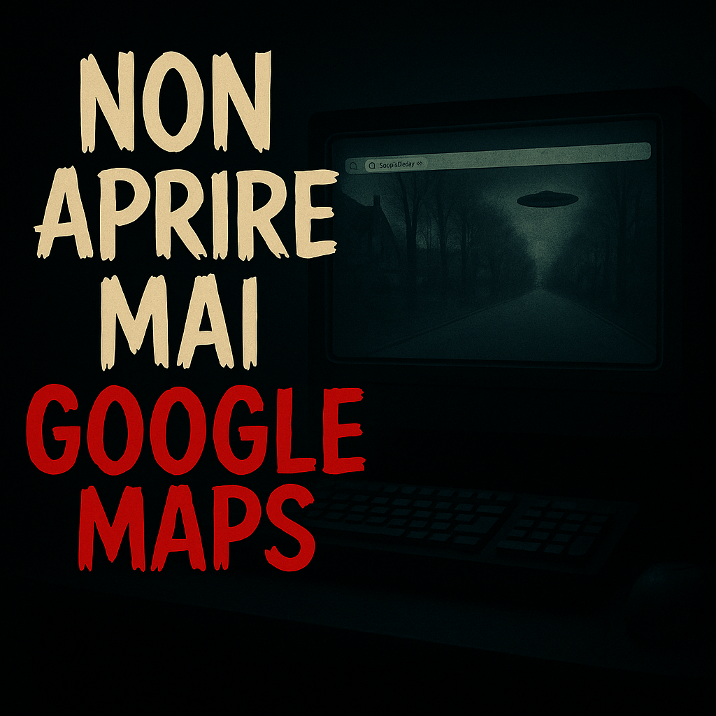 NON aprire MAI Google Maps e soprattutto NON fare questo - Creepypasta episode artwork