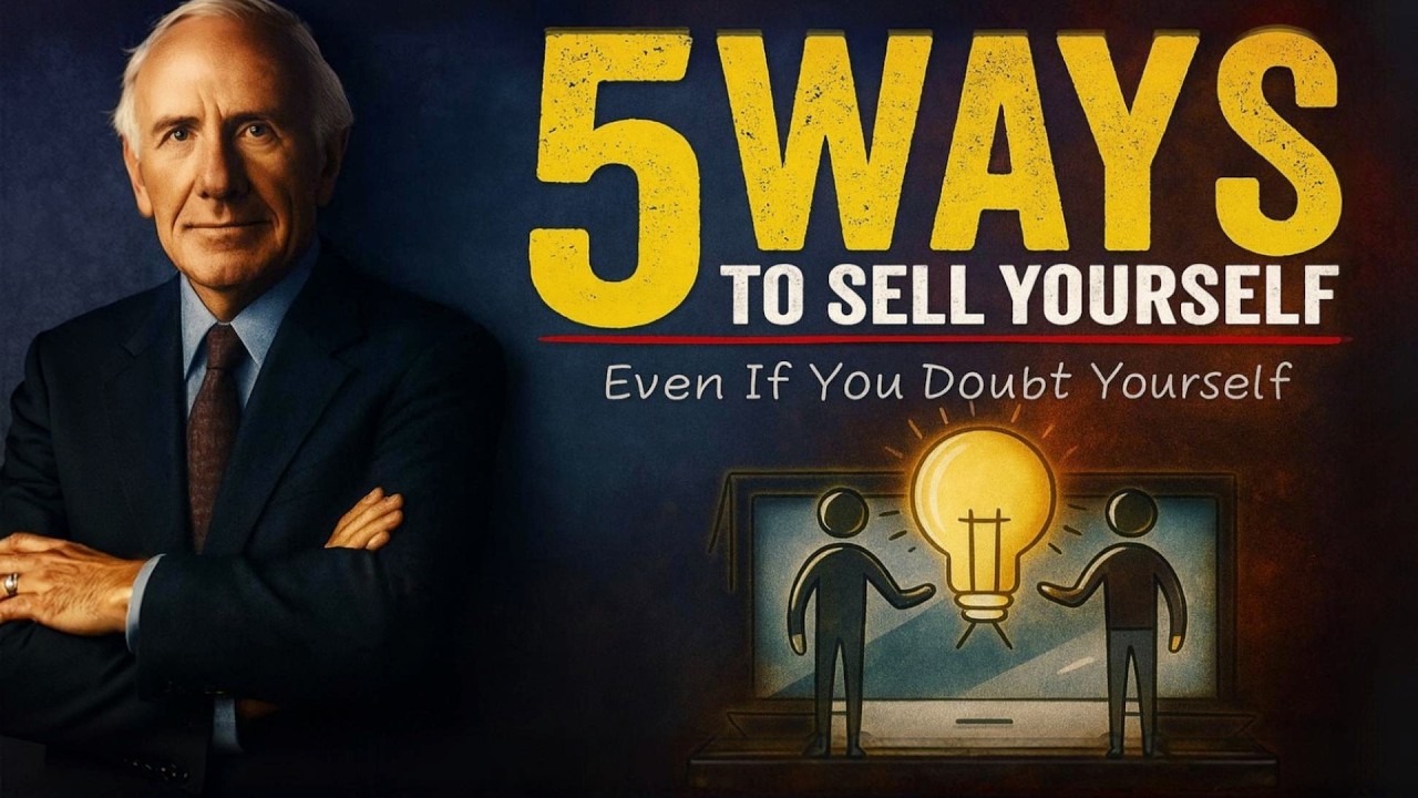 5 Proven Ways to Sell Yourself Even If You Fear Rejection | Jim Rohn Motivation