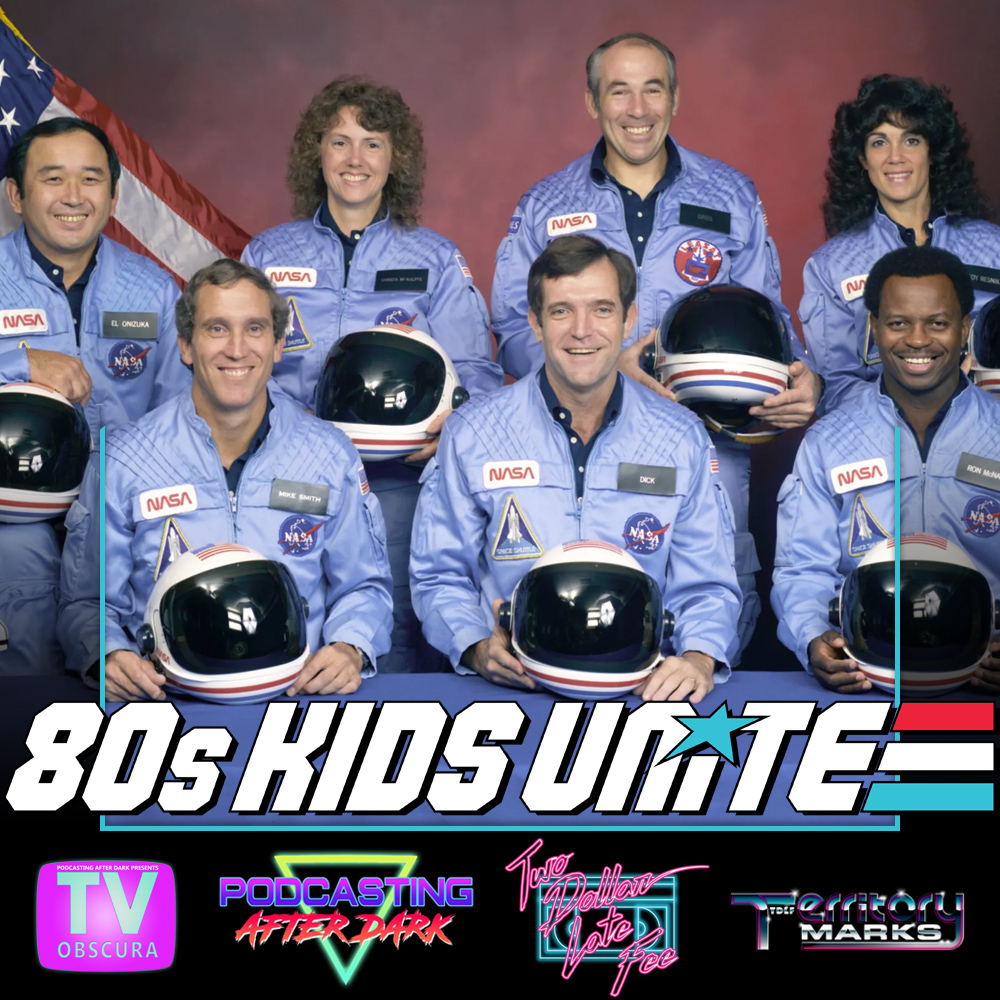 80s Kids Unite: The Challenger Explosion episode artwork