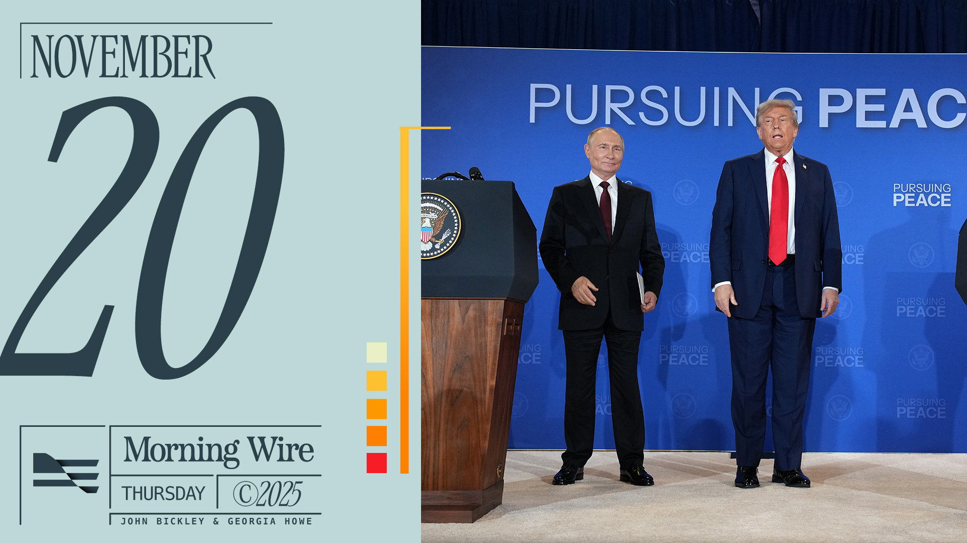 Episode art: Ukraine Deal Emerges & SNAP System Shakeup | 11.20.25