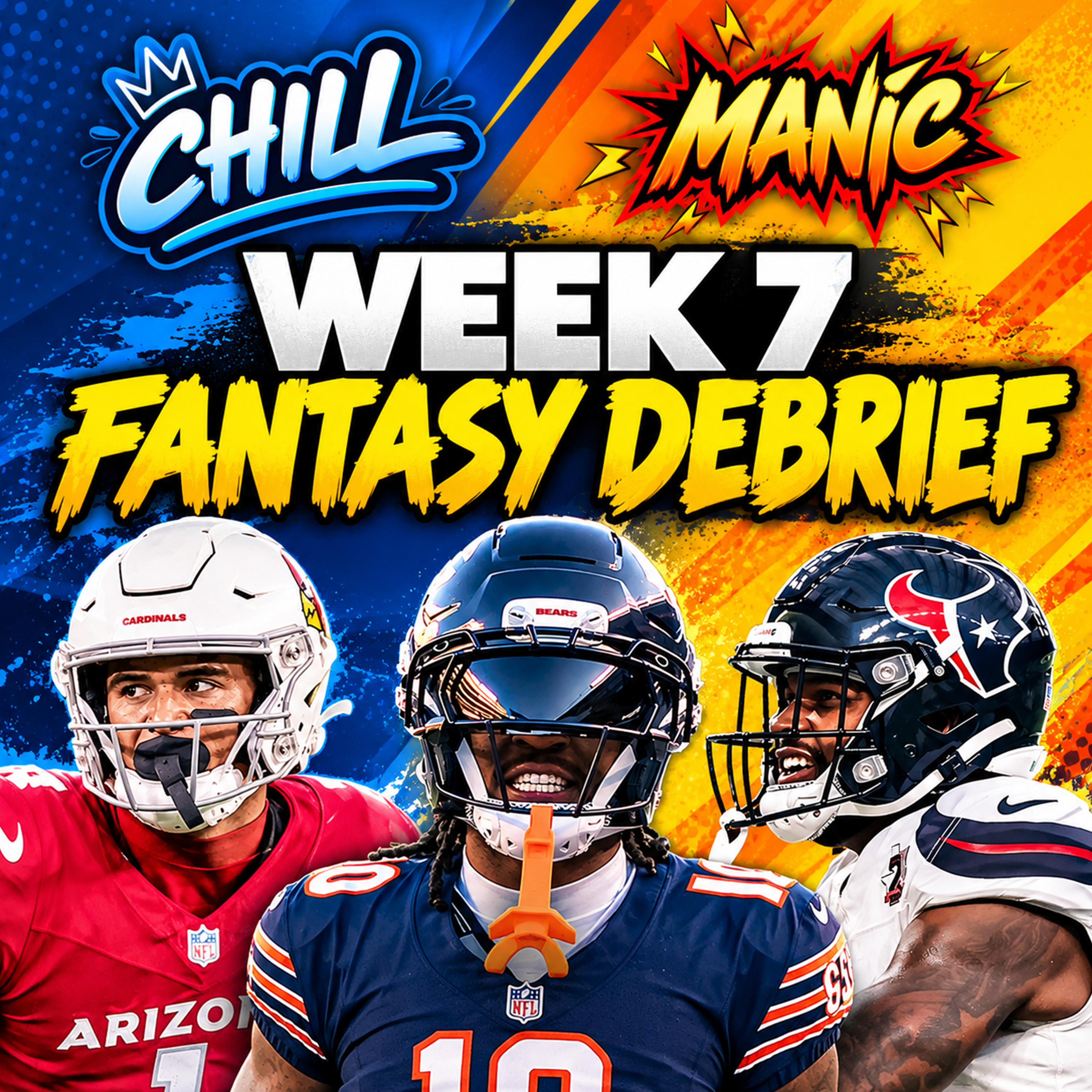 Manic & Chill: COMFORTABLE WITH BEING UNCOMFORTABLE | NFL Week 7 Fantasy Debrief