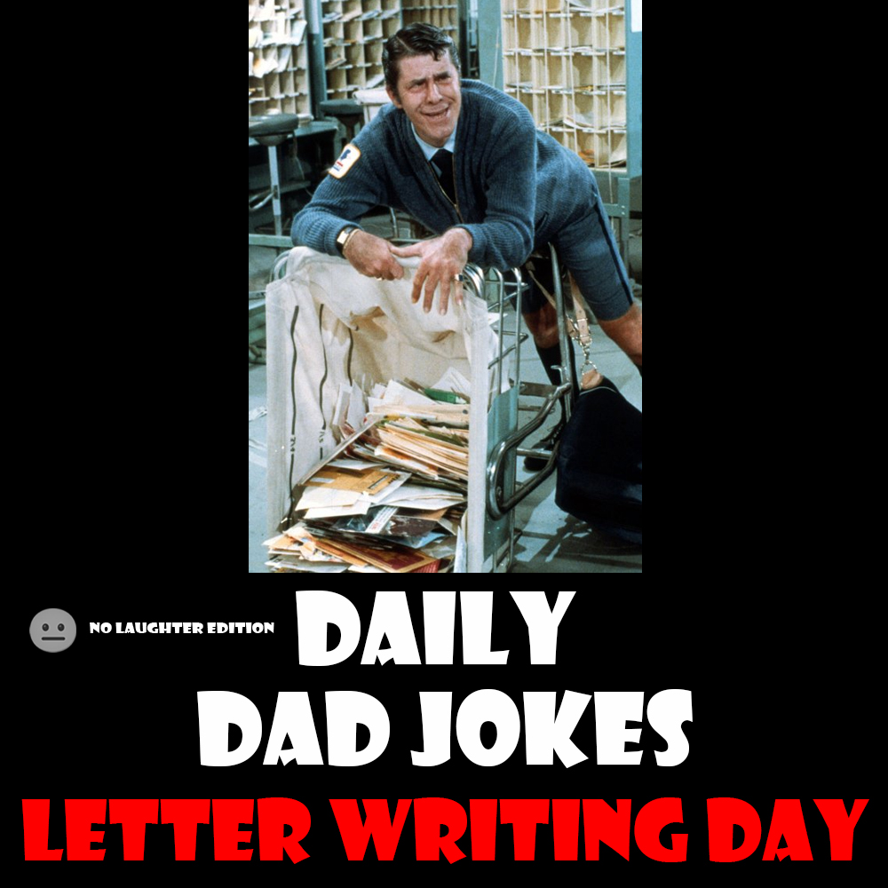 [No Laughter Version] World Letter Writing Day! 23 dad jokes to write home about! 01 September 2026