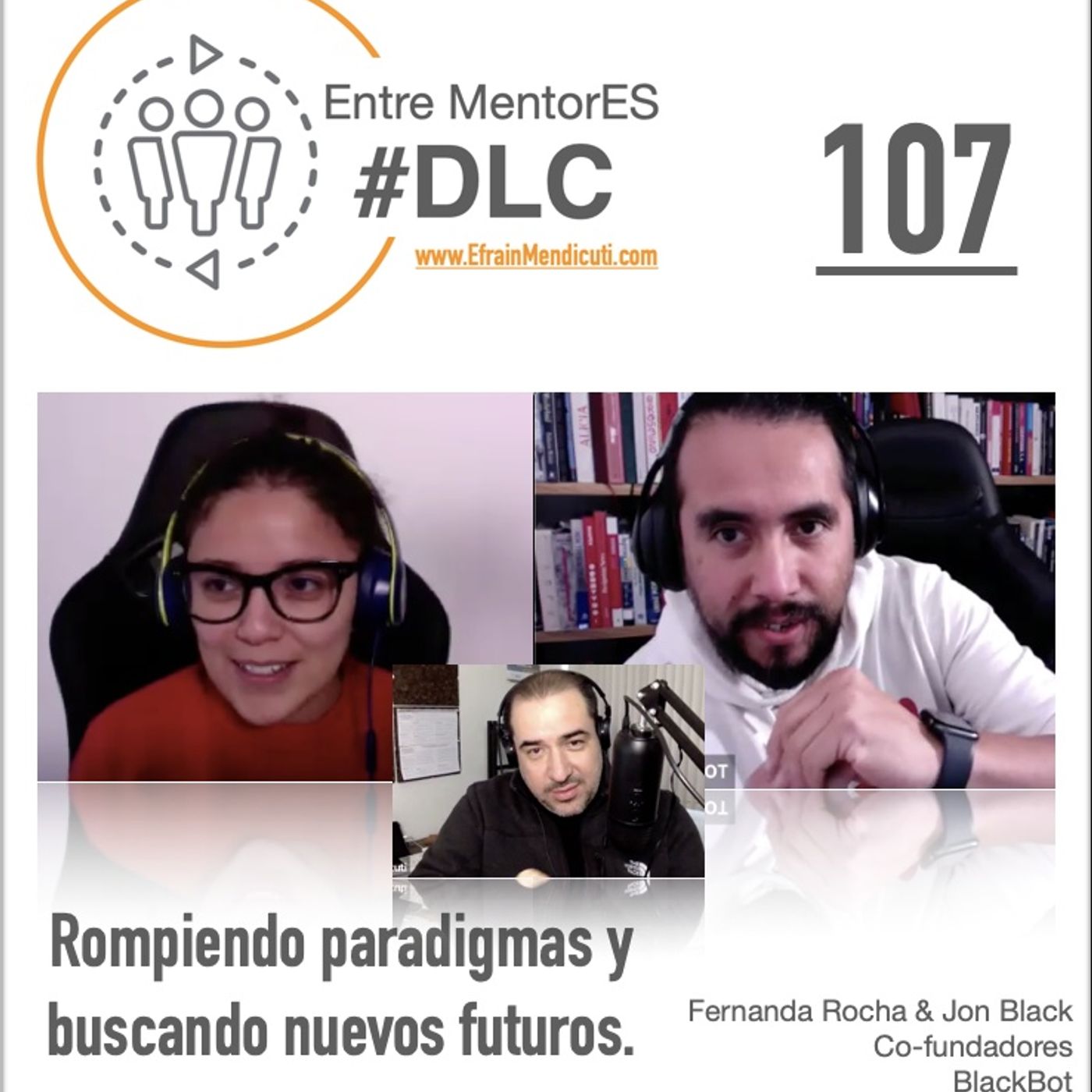 #DLC 107 con Fernanda Rocha y Jon Black episode artwork