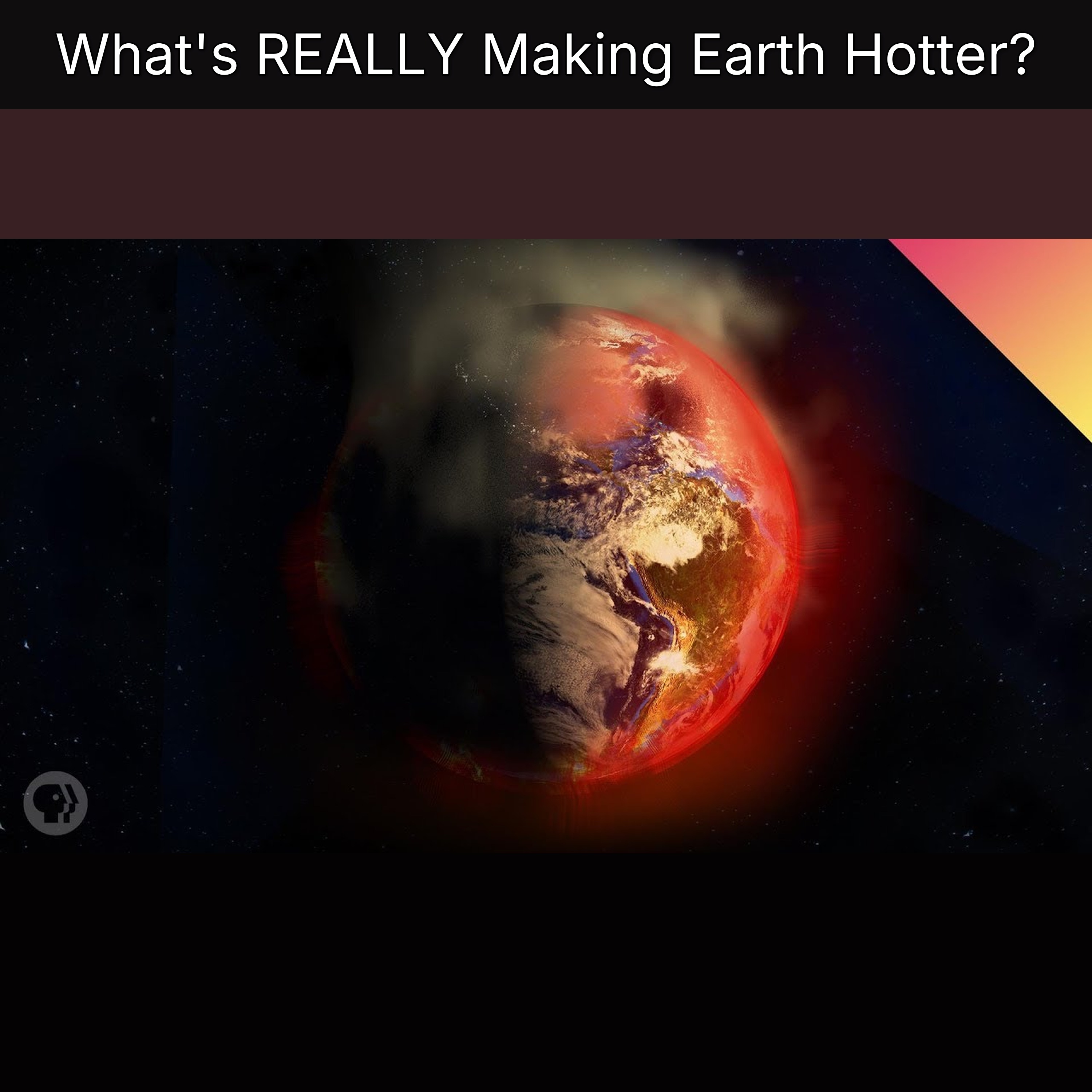 What's REALLY Making Earth Hotter? episode artwork