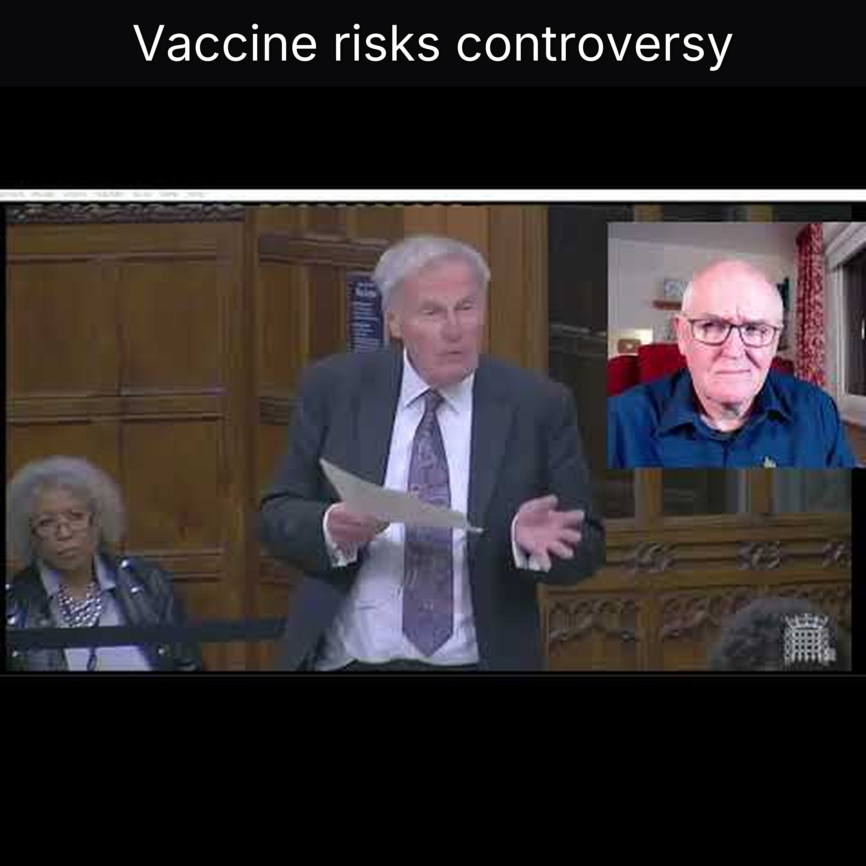 Vaccine risks controversy