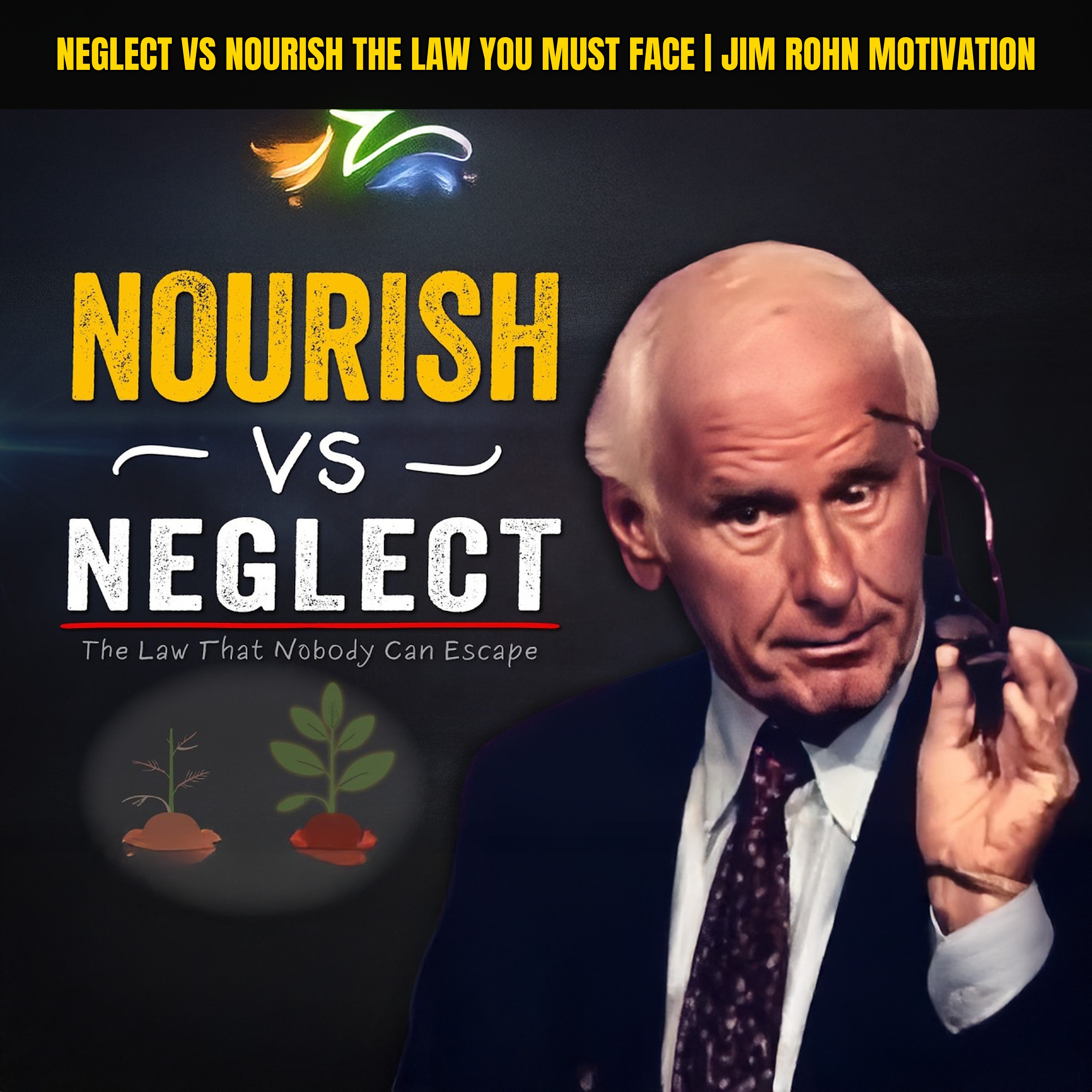 Neglect VS Nourish The Law You Must Face | Jim Rohn Motivation