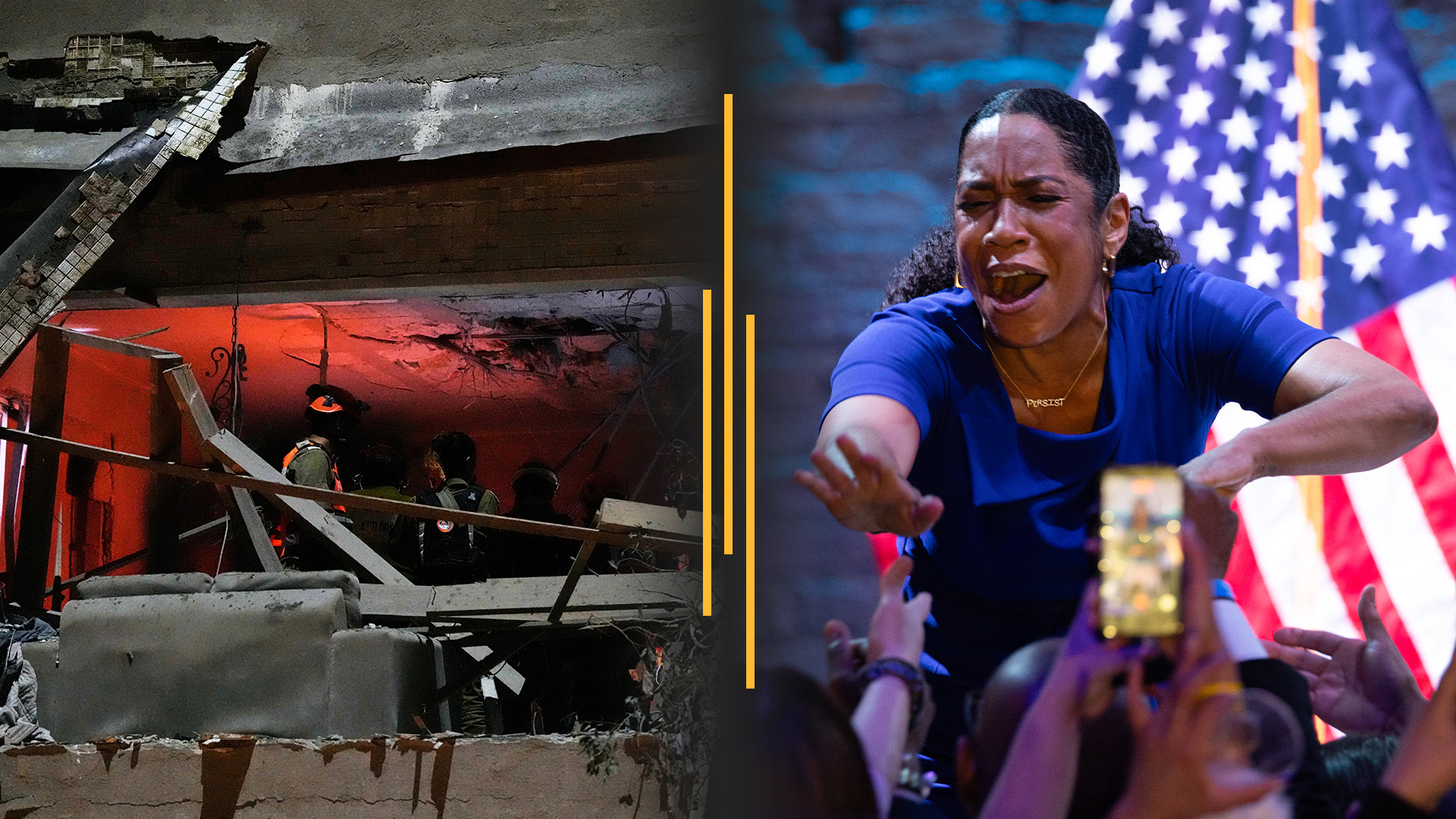 Iran strikes Israel in retaliation for killing; Stratton wins Illinois Senate primary