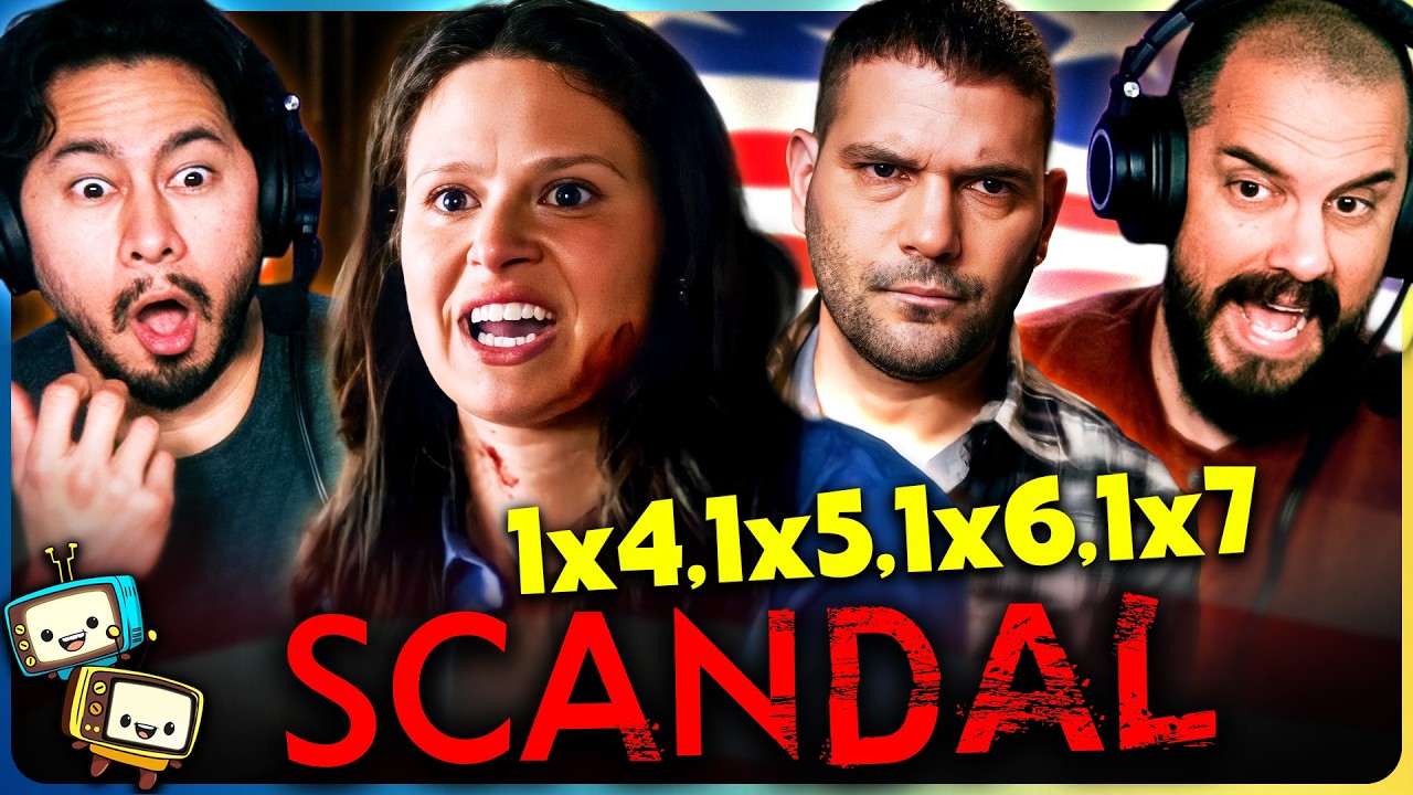 SCANDAL 1x4, 1x5, 1x6 & 1x7 Reaction! | Kerry Washington | Shonda Rhimes episode artwork