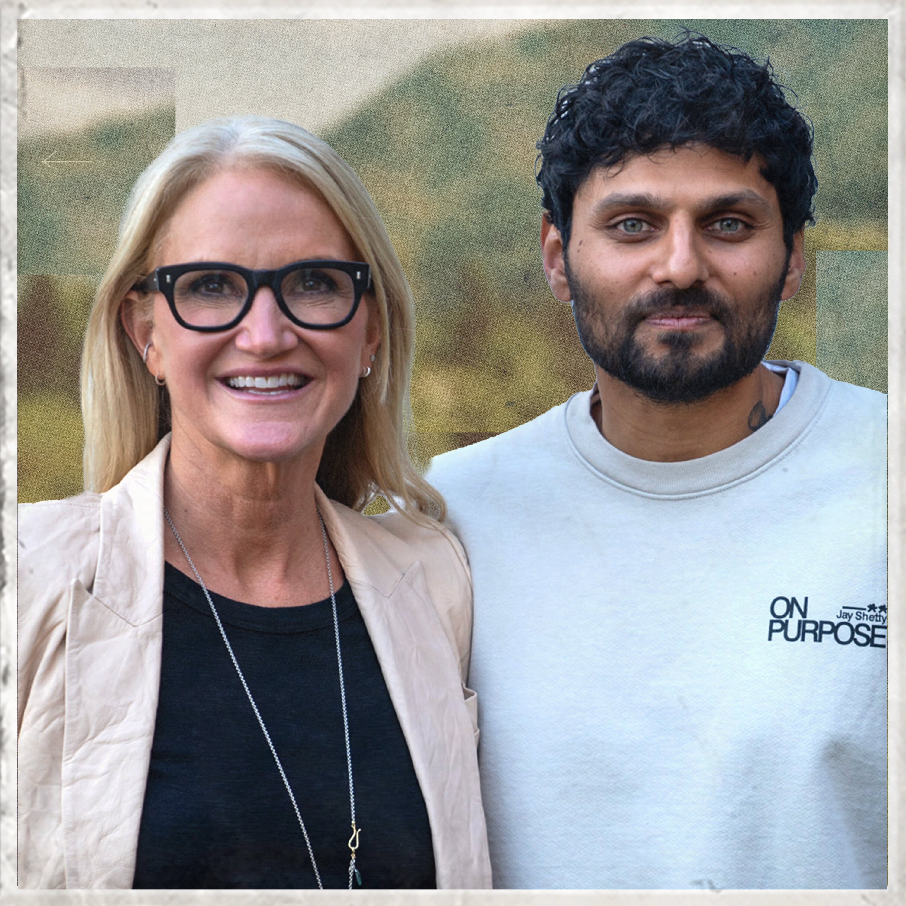 Cover art for the episode "Mel Robbins: How to Use the ‘Let Them Theory’ (A Life Changing Mindset Hack That 15 Million People Can’t Stop Talking About)" from On Purpose with Jay Shetty