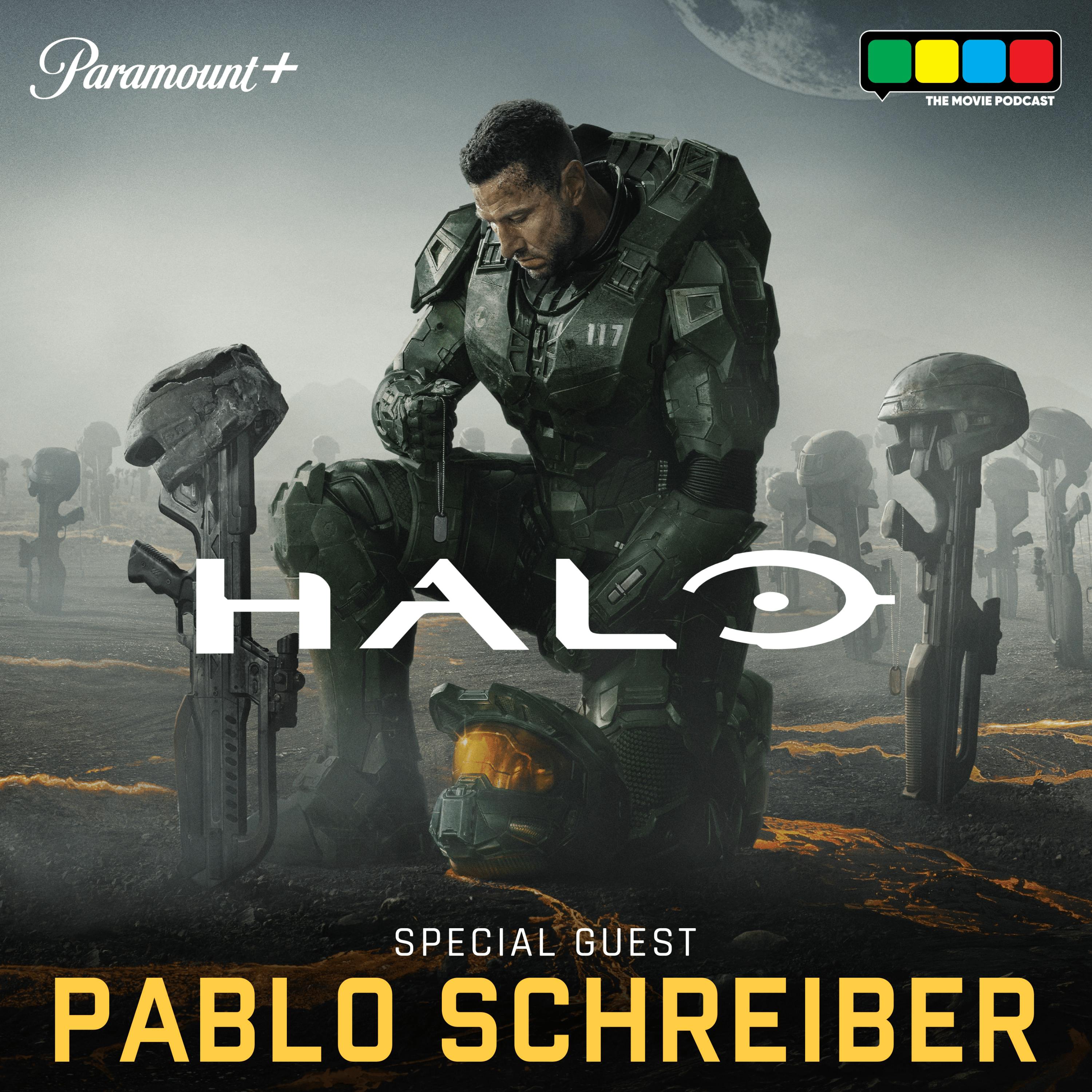 Halo TV Series Interview with Pablo Schreiber aka Master Chief John-117 (Paramount+)