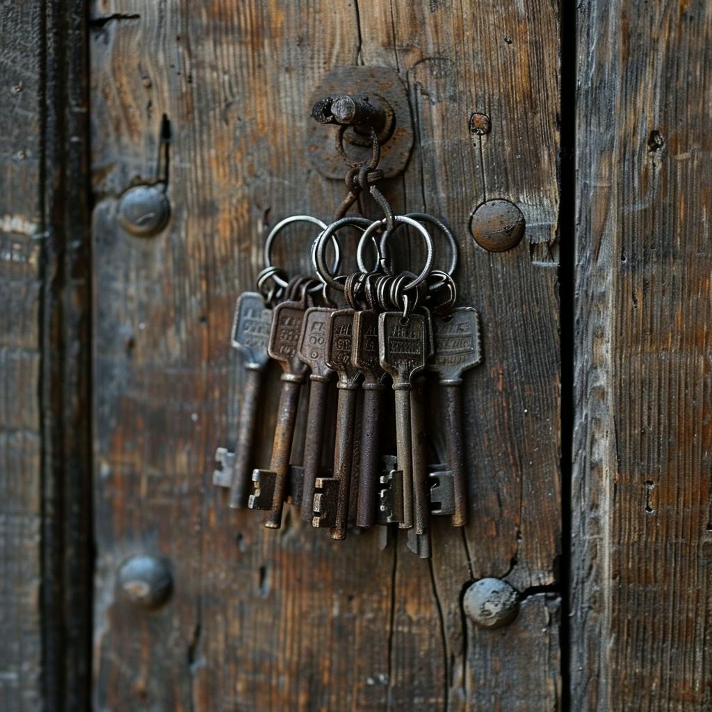 The 12 Rusty Keys and the Door | SCP-004