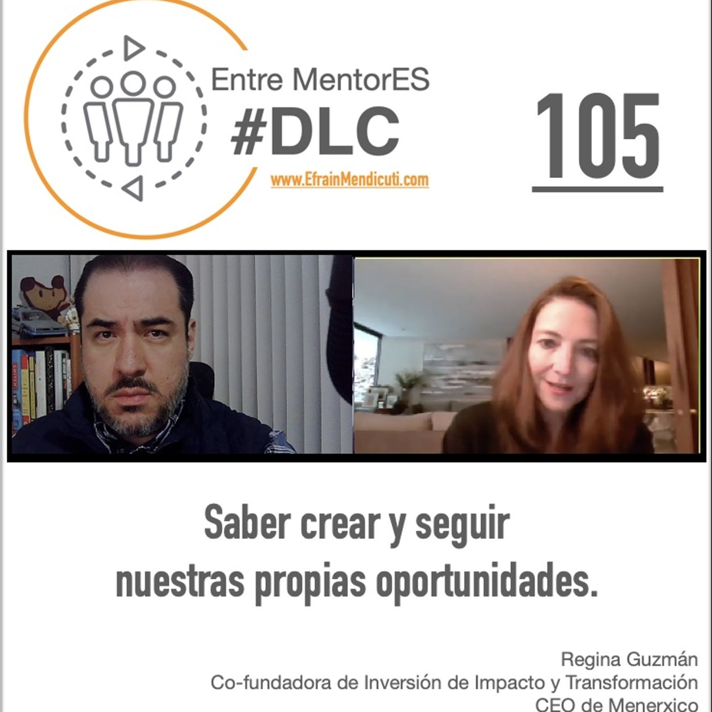 #DLC 105 con Regina Guzmán episode artwork