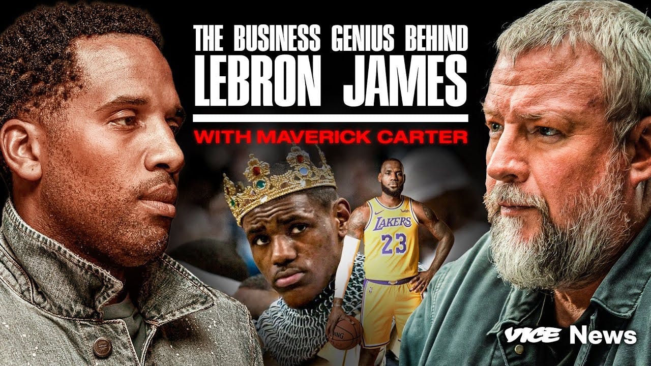 How Maverick Carter Rewrote the Rules of Sports Media ft Maverick Carter | Shane Smith Has Questions How Maverick Carter Rewrote the Rules of Sports Media ft Maverick Carter | Shane Smith Has Questions