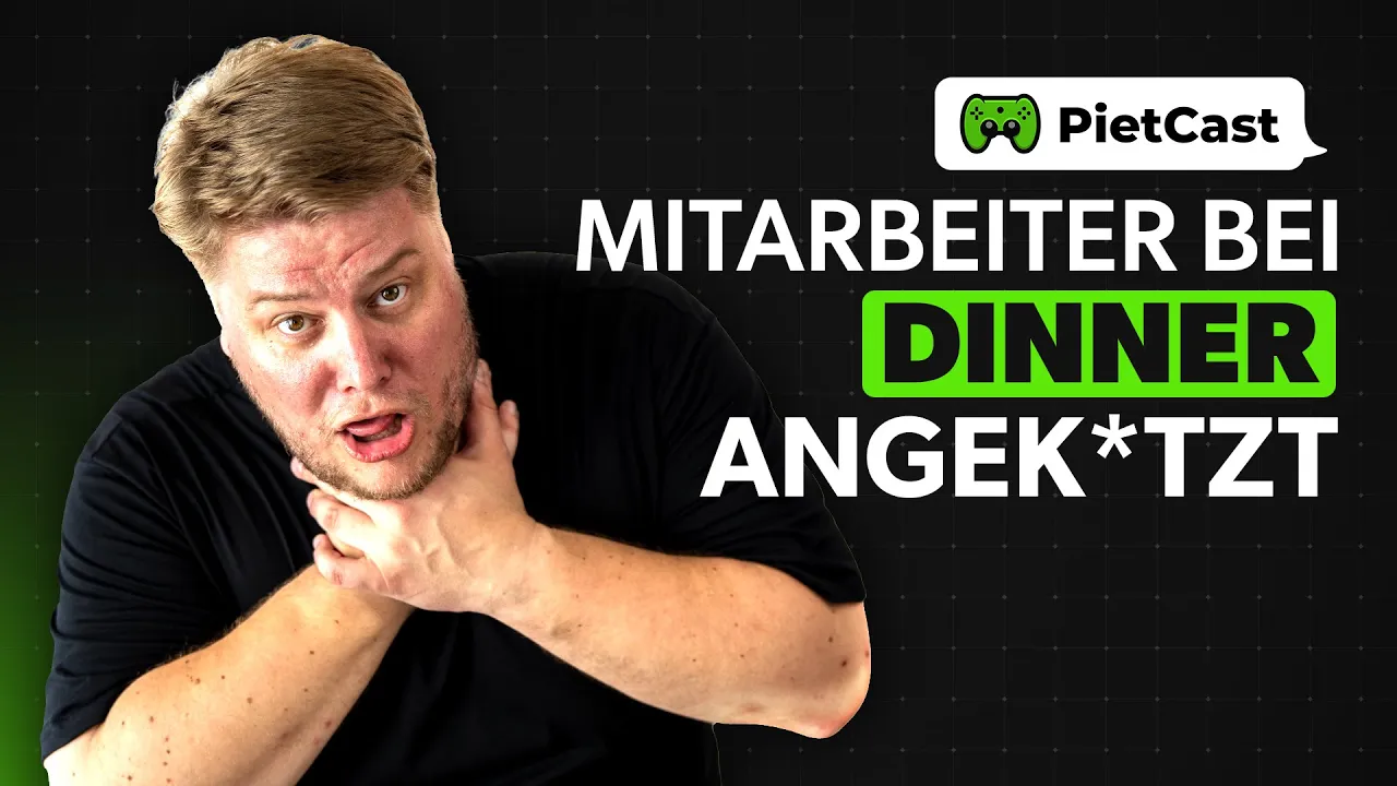 PietCast #496 - PietSmiet-Mitarbeiter wurde bei Dinner angekotzt