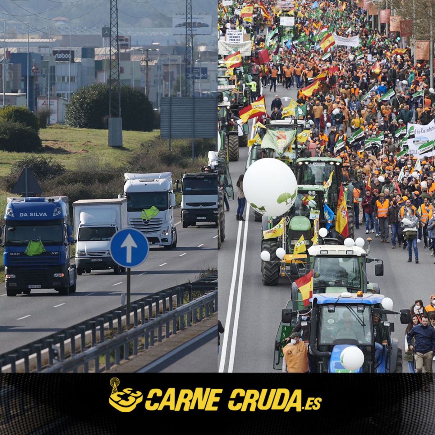 Qué hay detrás de la protesta del transporte y el rural (CARNE CRUDA #1027)