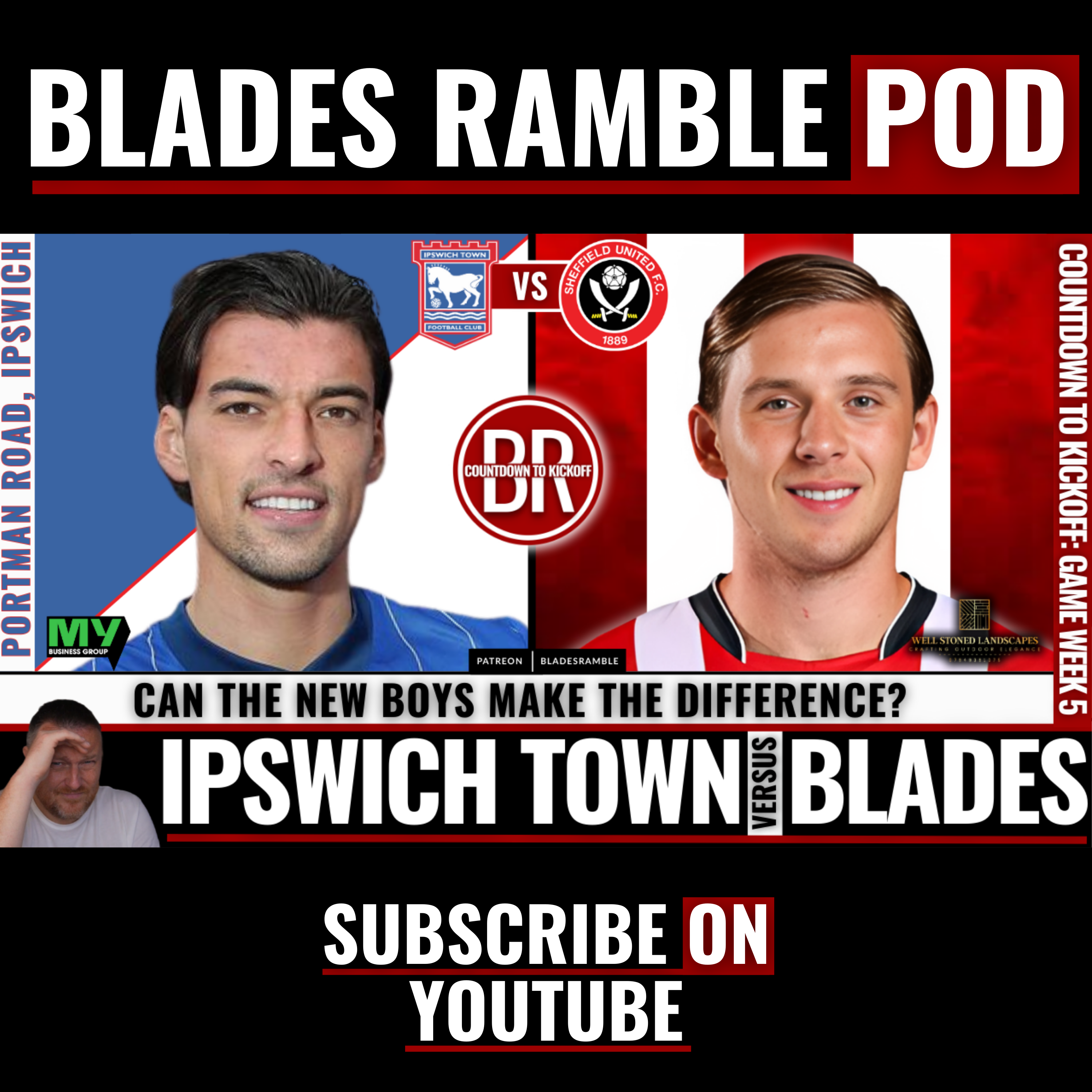 ⏳⚔️ COUNTDOWN TO KICKOFF | IPSWICH v SHEFFIELD UNITED ⚔️⏳