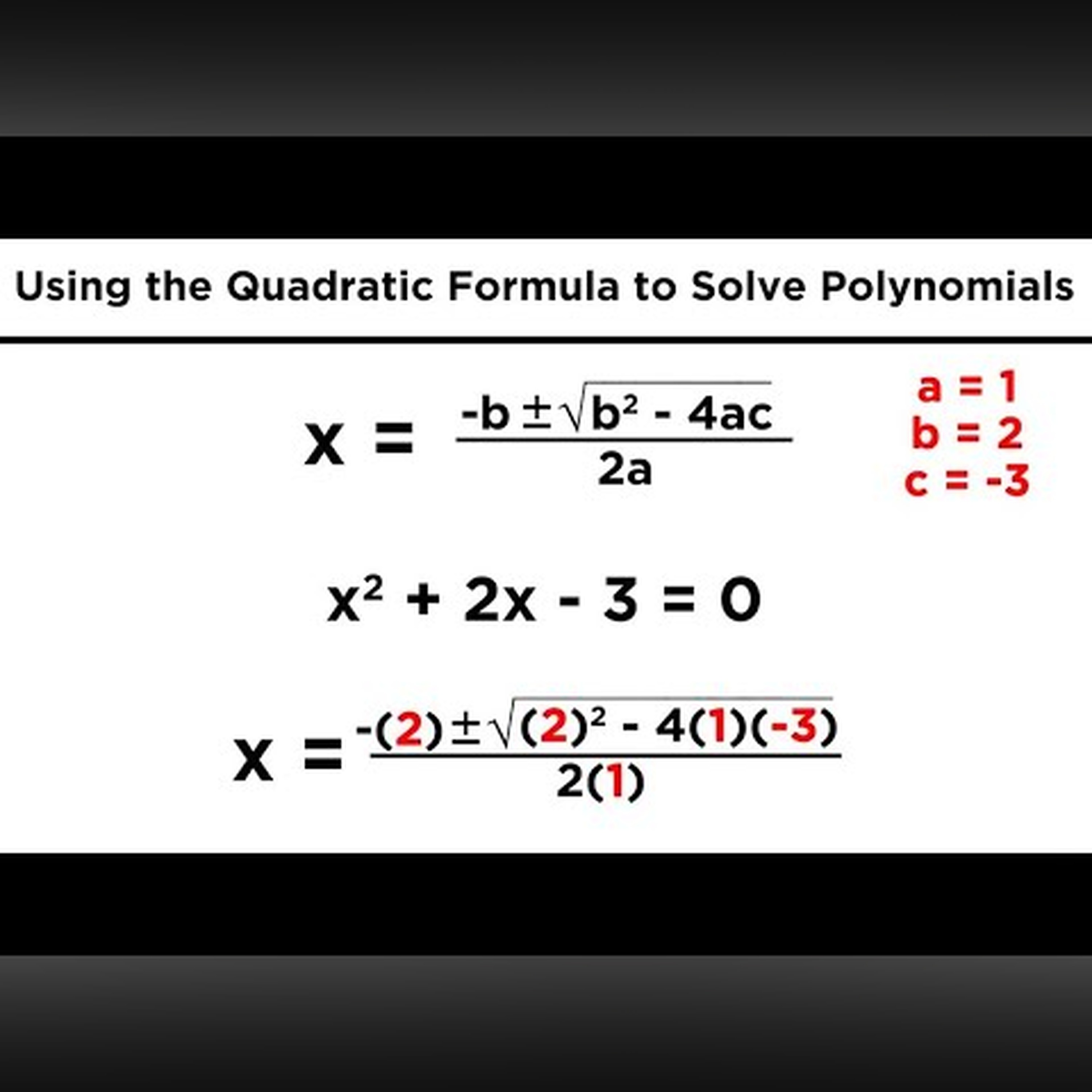 Solving Quadratics by Using the Quadratic Formula episode artwork