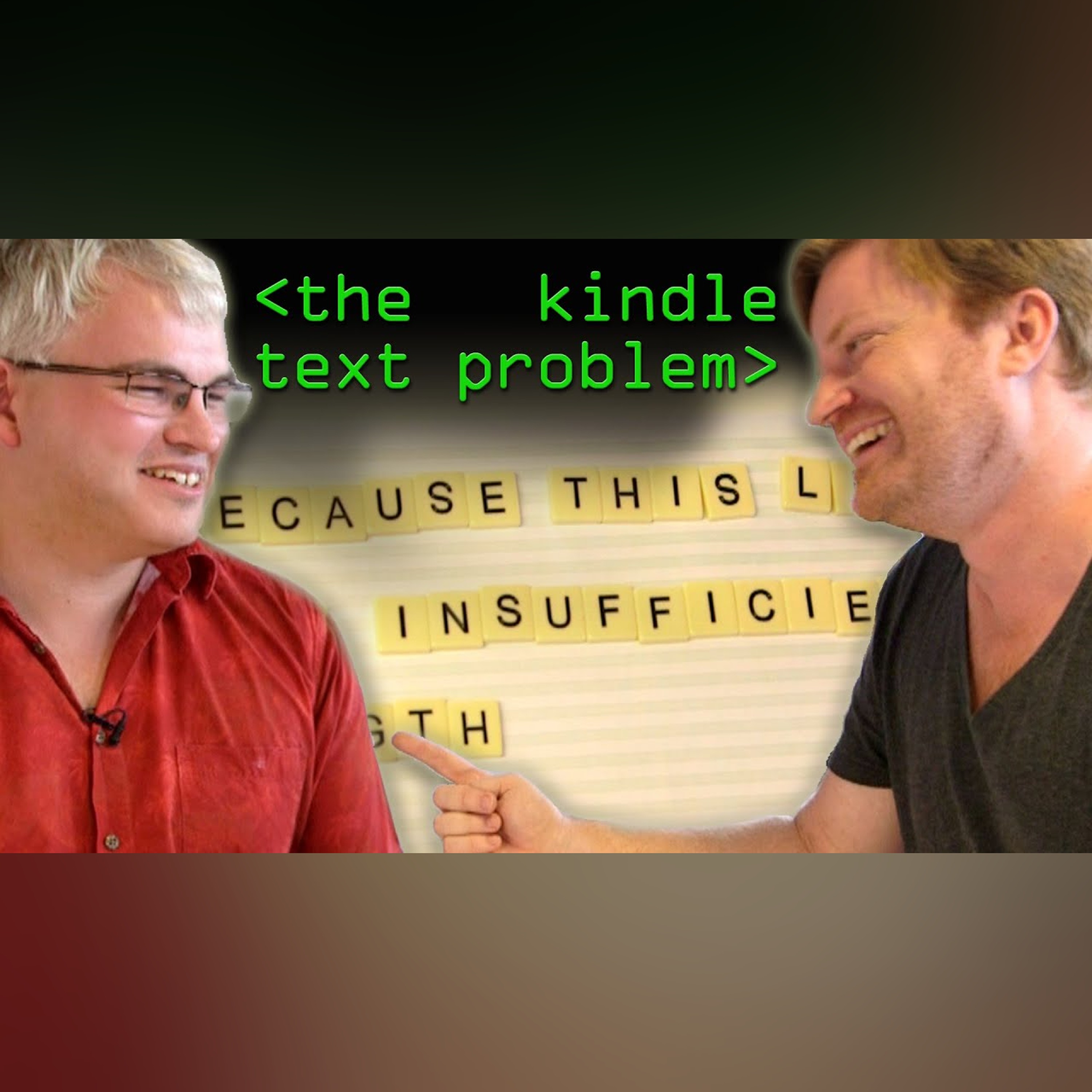 The Kindle Text Problem - Computerphile episode artwork