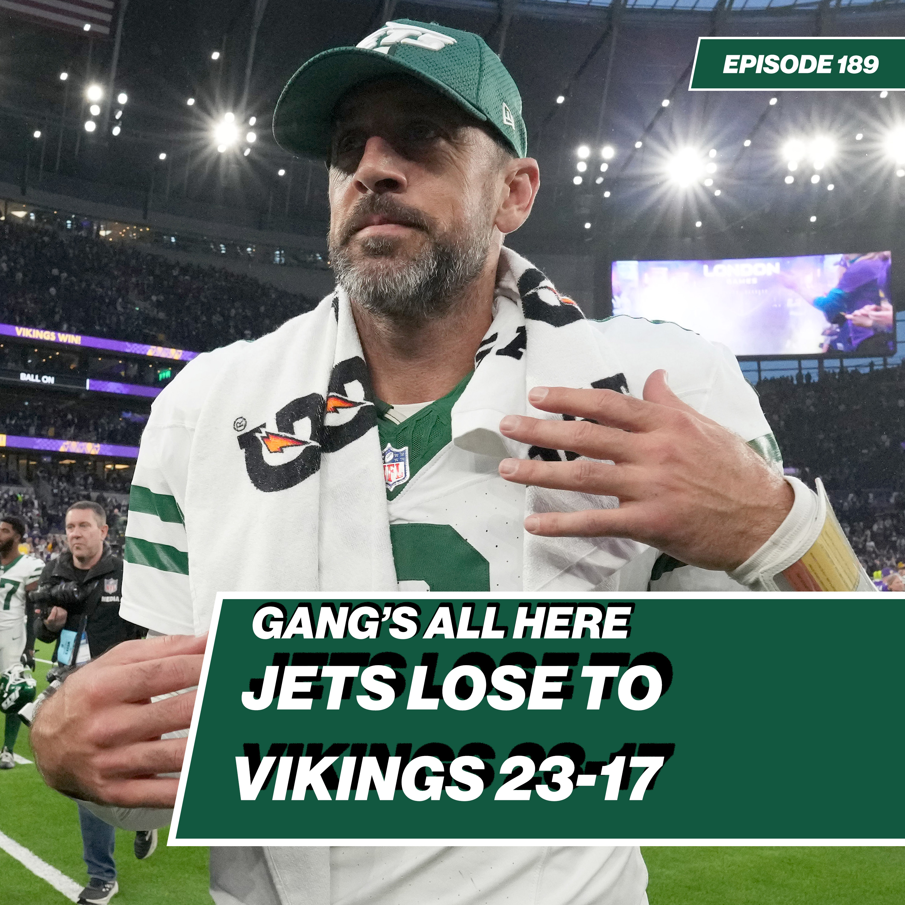 Jets lose to Vikings in London 23-17 | Gang's All Here Postgame Live Show - Ep. 189 episode artwork