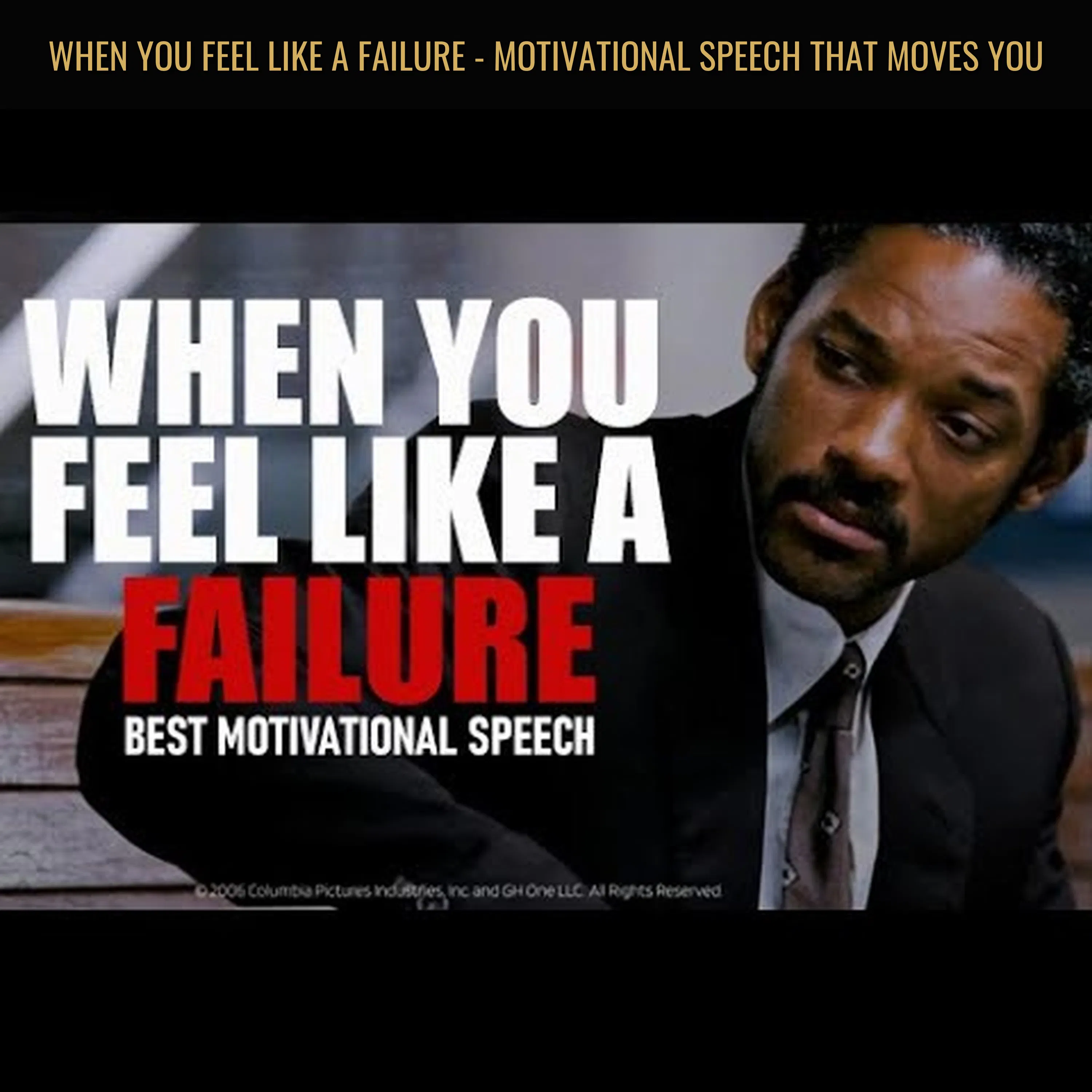 WHEN YOU FEEL LIKE A FAILURE - Motivational Speech That Moves You