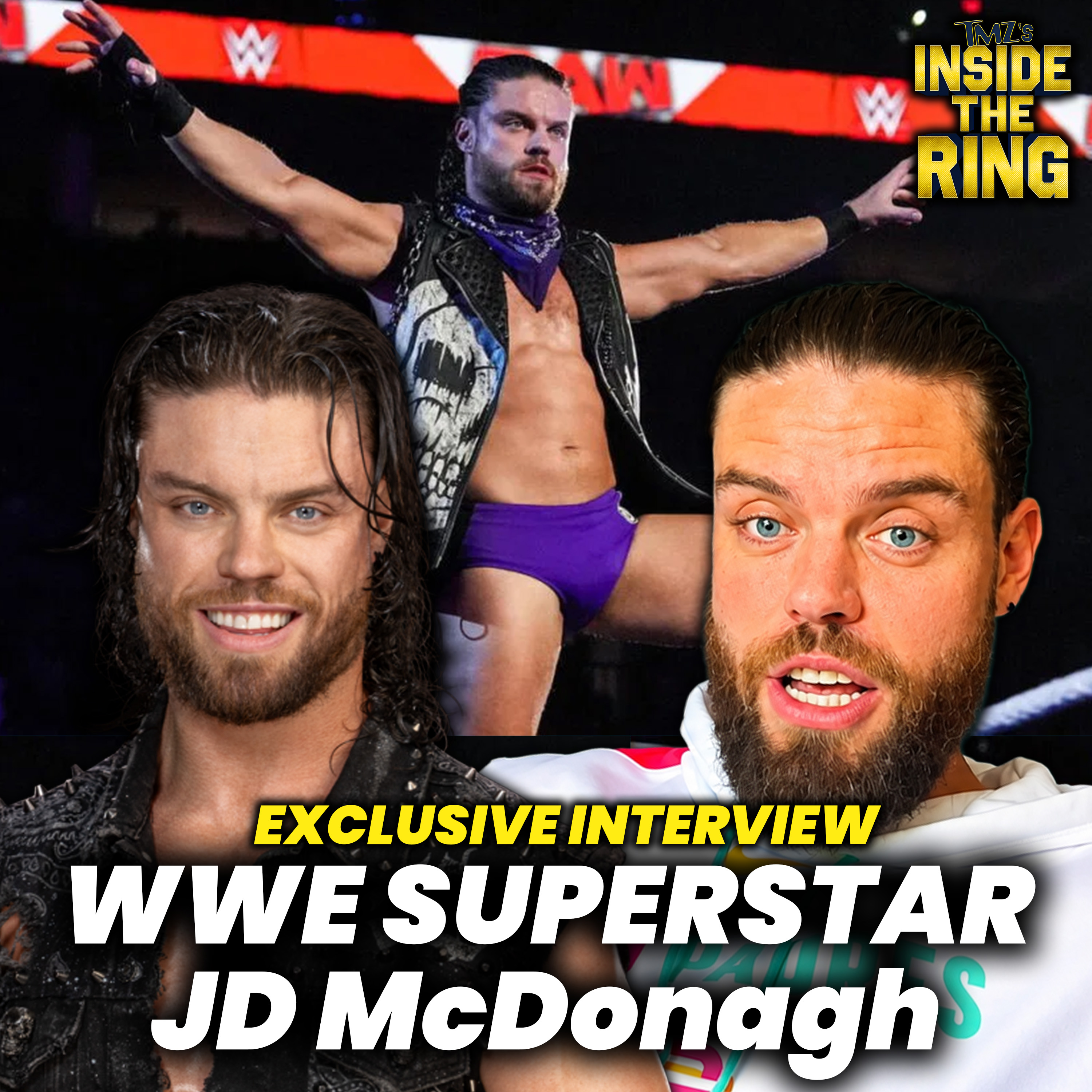 WWE's JD McDonagh Talks Big Head Memes, Danhausen & Judgment Day episode artwork