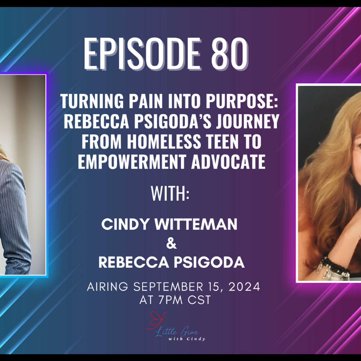 “Little Give” - Positive, Kindness, Giving, Nonprofit, Mindset, Positivity, Empowerment