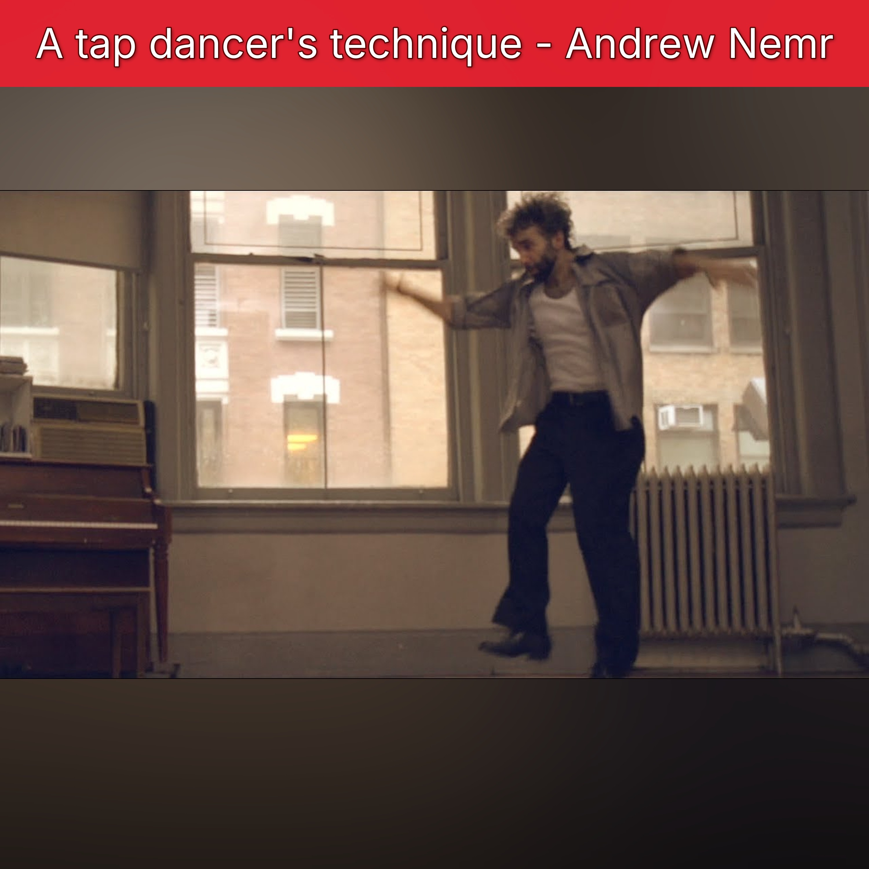 A tap dancer's technique - Andrew Nemr episode artwork