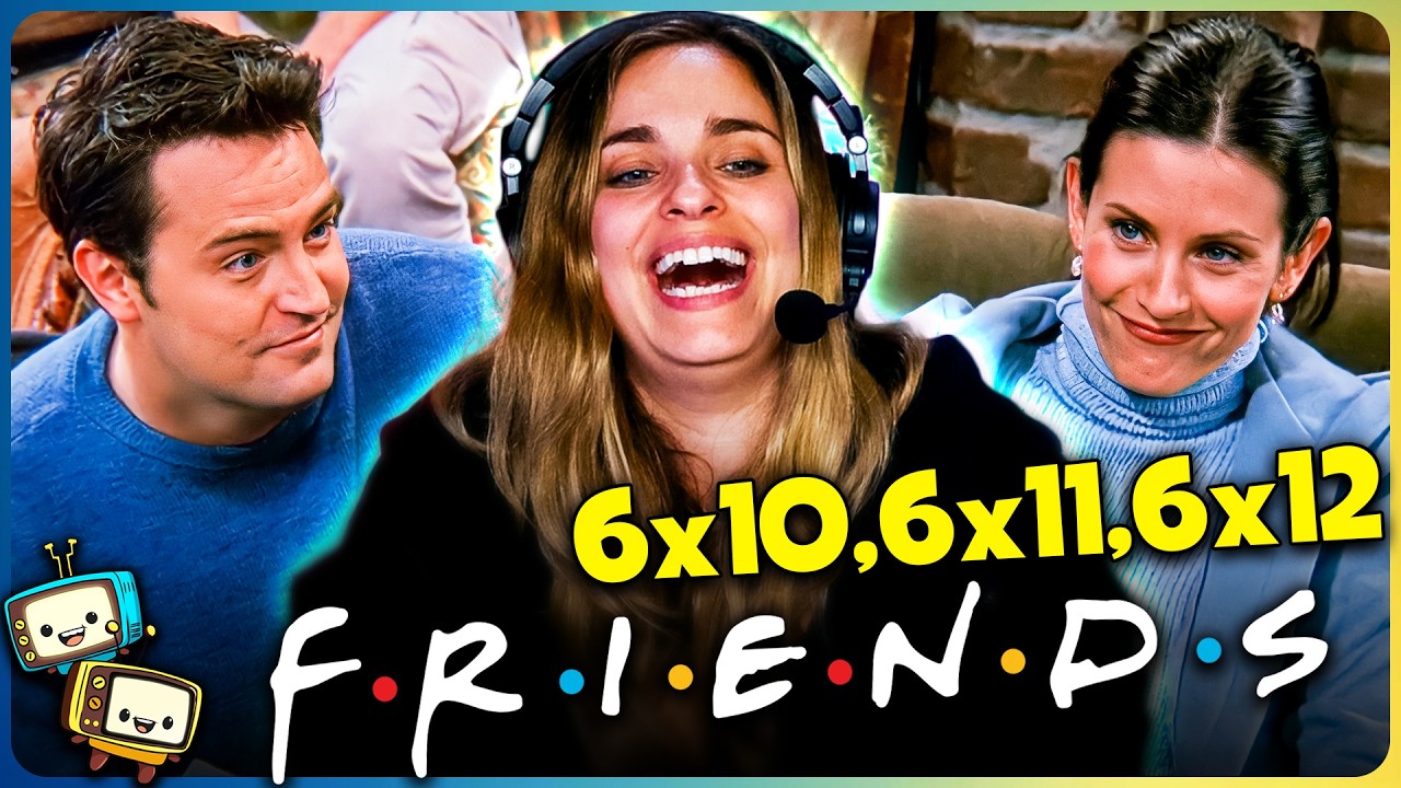 FRIENDS (1999) Season 6 Episodes 6x10, 6x11 & 6x12 Reaction! | First Time Watch! episode artwork