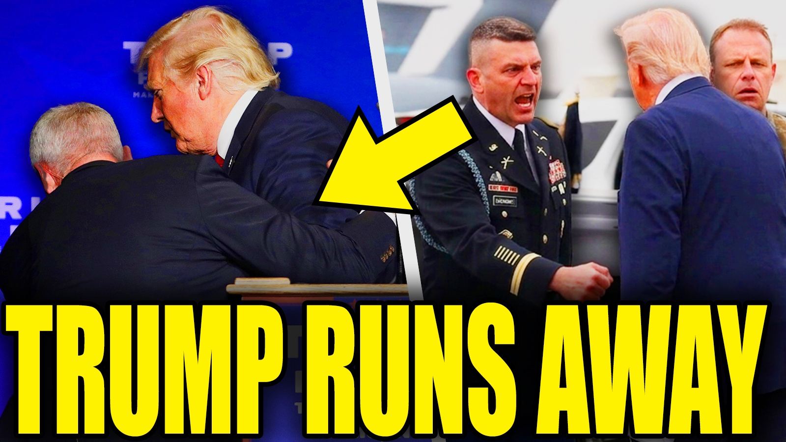 Trump Rushed Out Of Military Hospital As Troops Turn On Him episode artwork