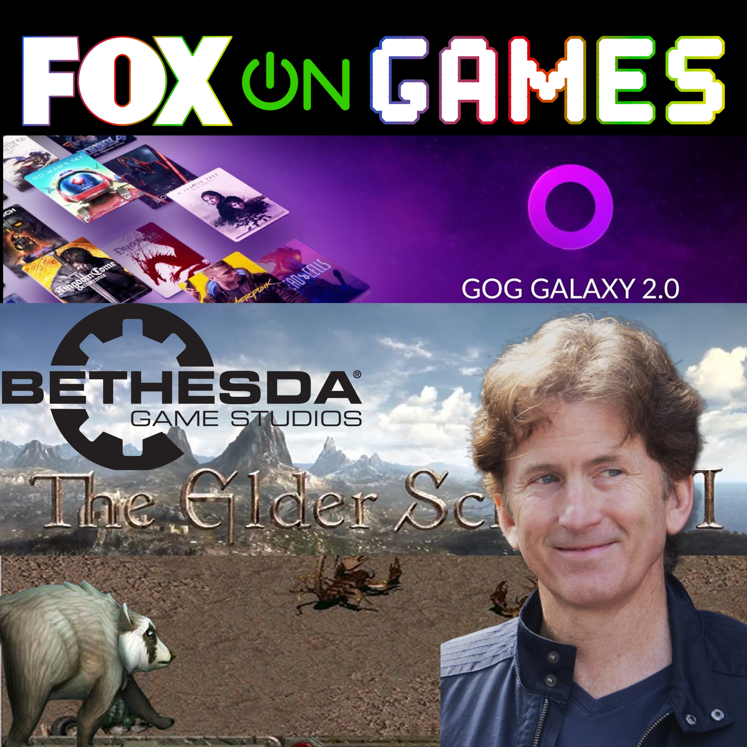 GOG's Offline Preservation Stand, Jimothy the Raccoon & Todd Howard on Fallout | FOX on Games - Video Game News & Industry Analysis