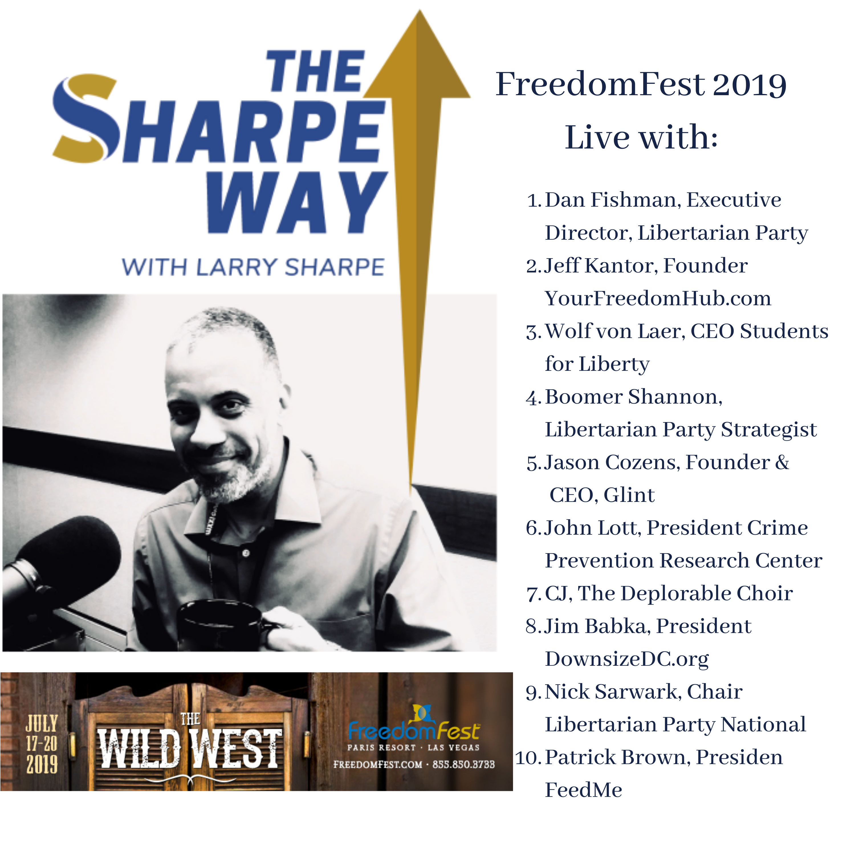 The Sharpe Way Show with Larry Sharpe