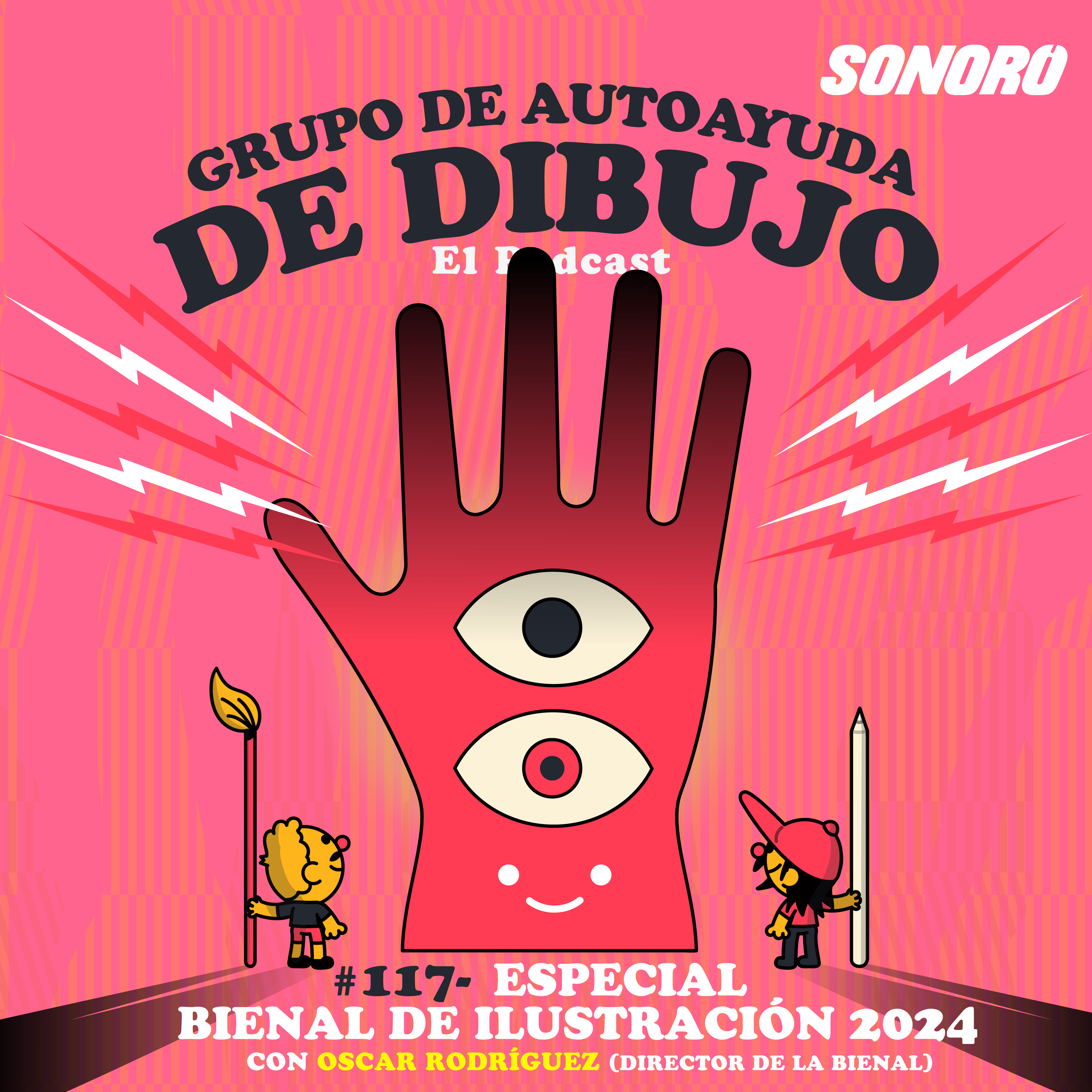 Ep. 117 - Bienal de ilustración 2024 con (Oscar Rodríguez director de la Bienal) episode artwork