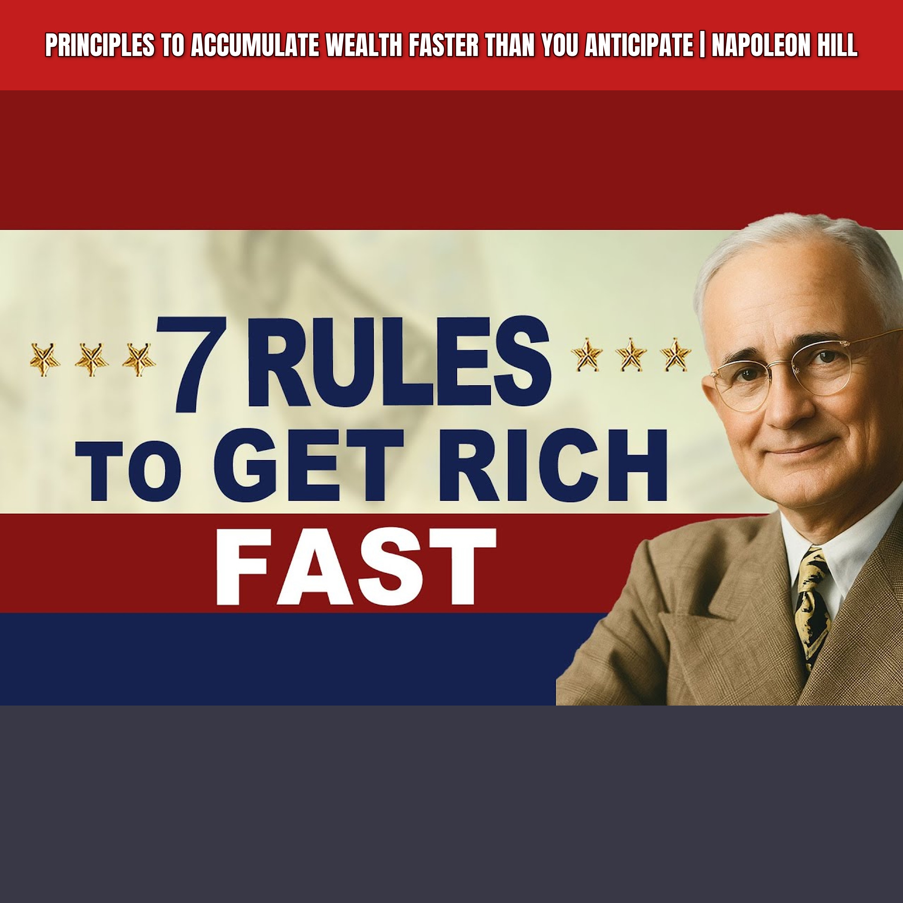 Principles to Accumulate Wealth Faster Than You Anticipate | Napoleon Hill episode artwork