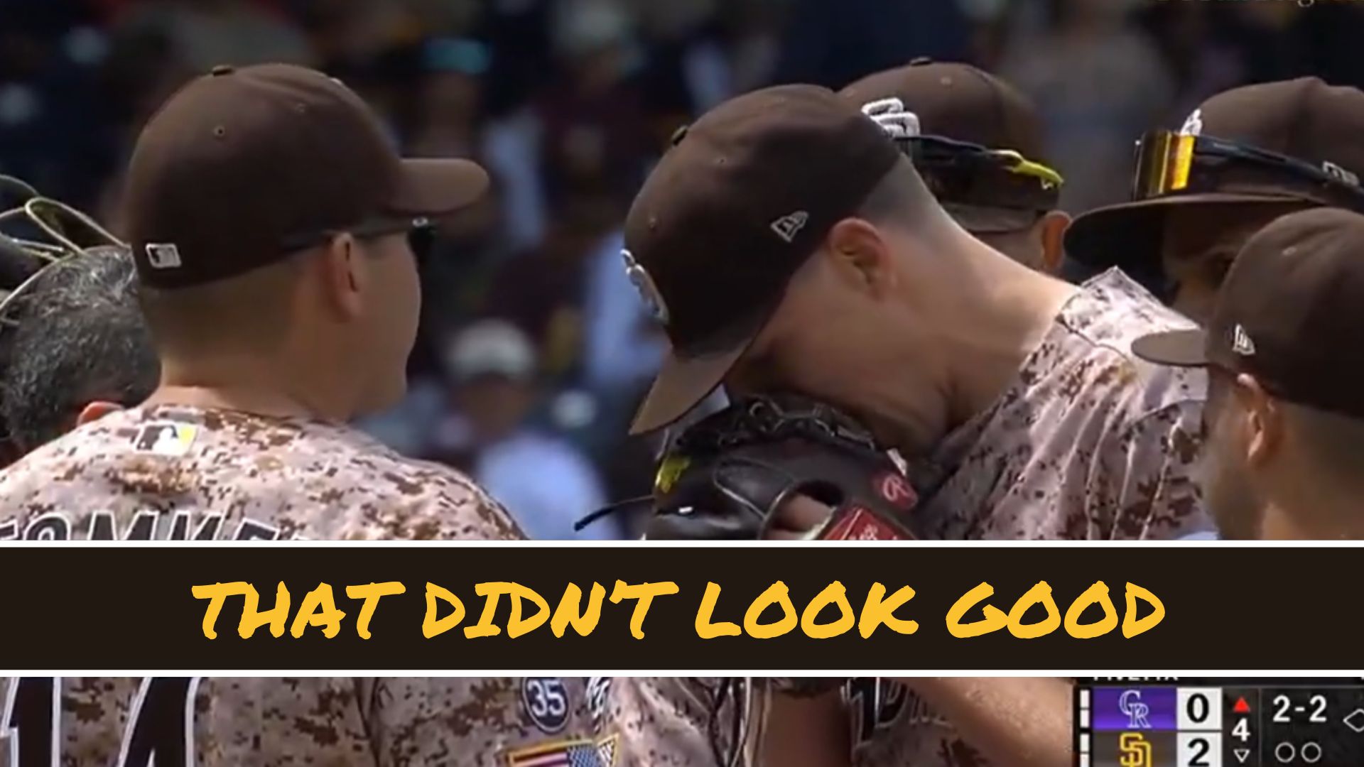 Padres sweep Rockies after Pivetta exits with elbow stiffness