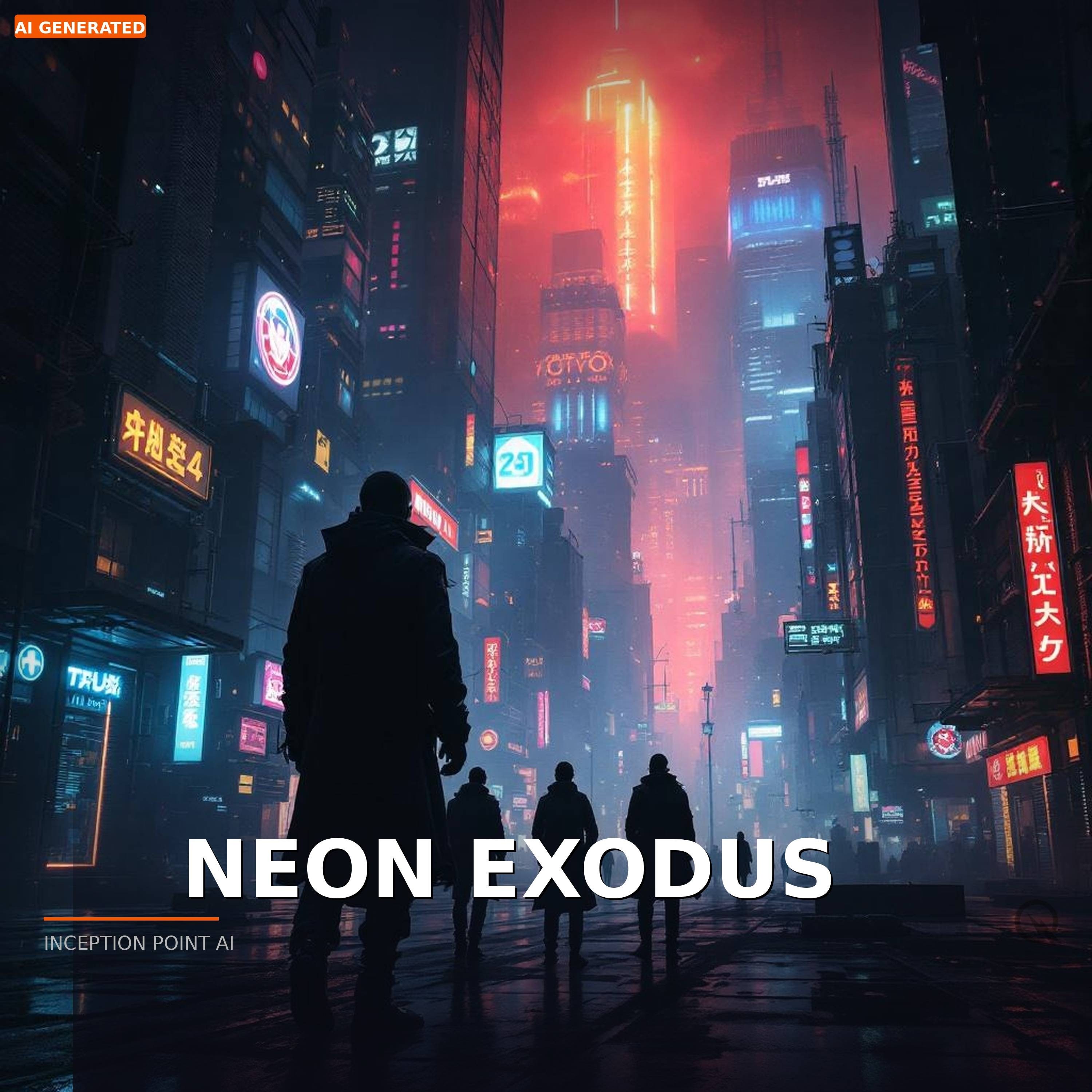 Neon Exodus podcast artwork