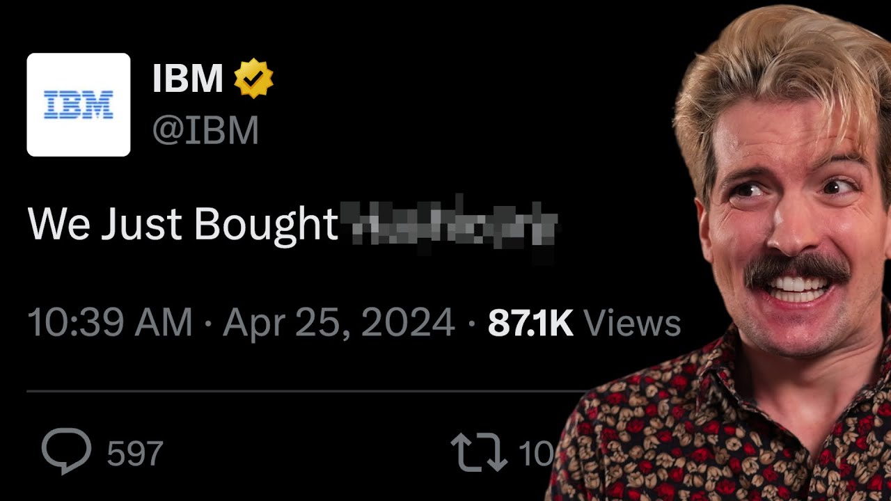 IBM Just Made A REALLY Weird Acquisition... | Theo - t3․gg
