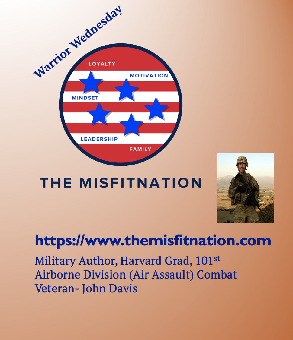 Military Author, Harvard Grad, 101st Airborne Division (Air Assault) Combat Veteran- John Davis Image