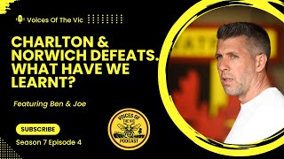 Charlton & Norwich Defeats | What Have We Learnt? | VOTV Podcast | Season 7 Episode 4